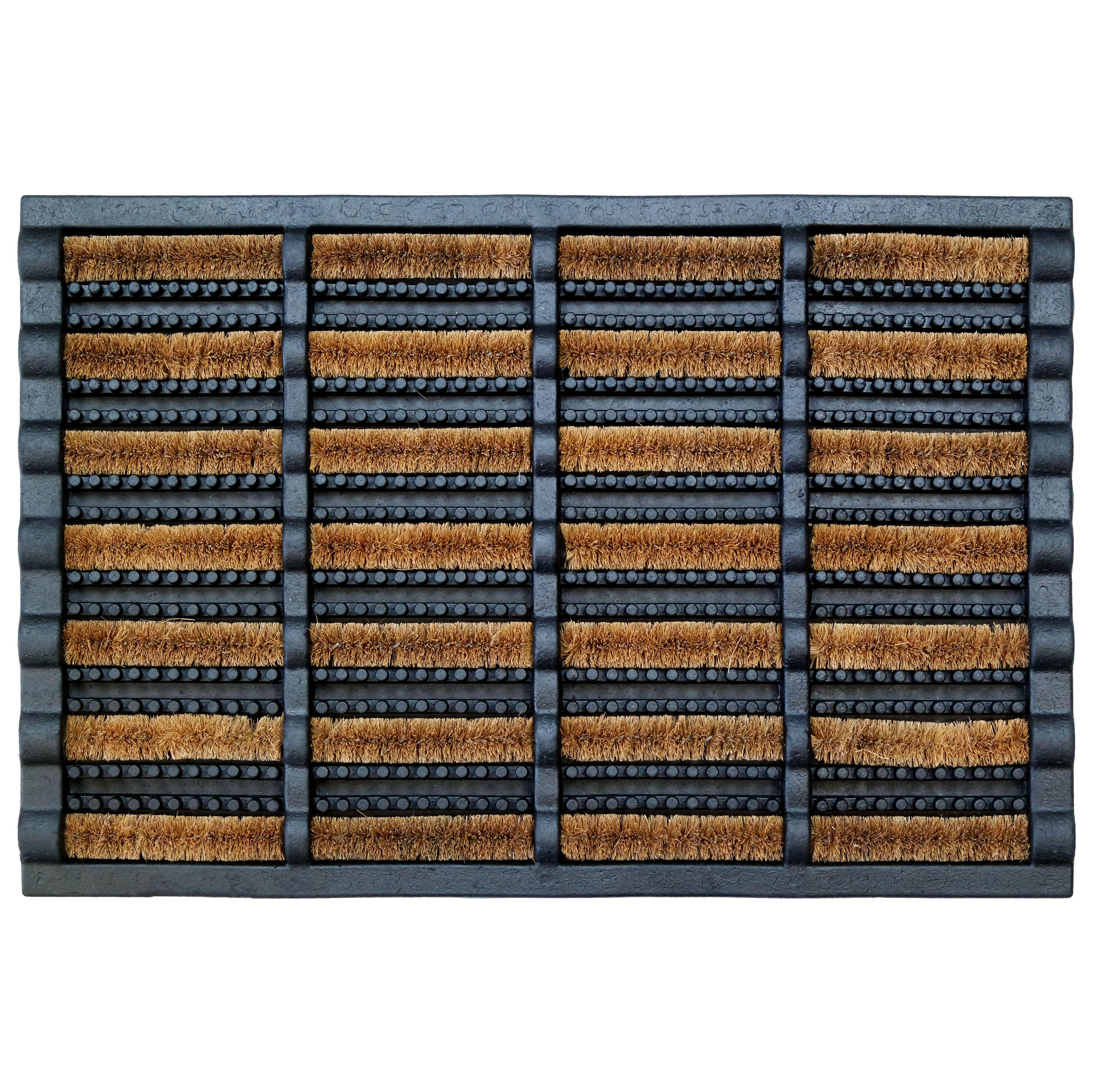 Tapis d'entrée noir l.40 cm x L.60 cm, Combimat - 2