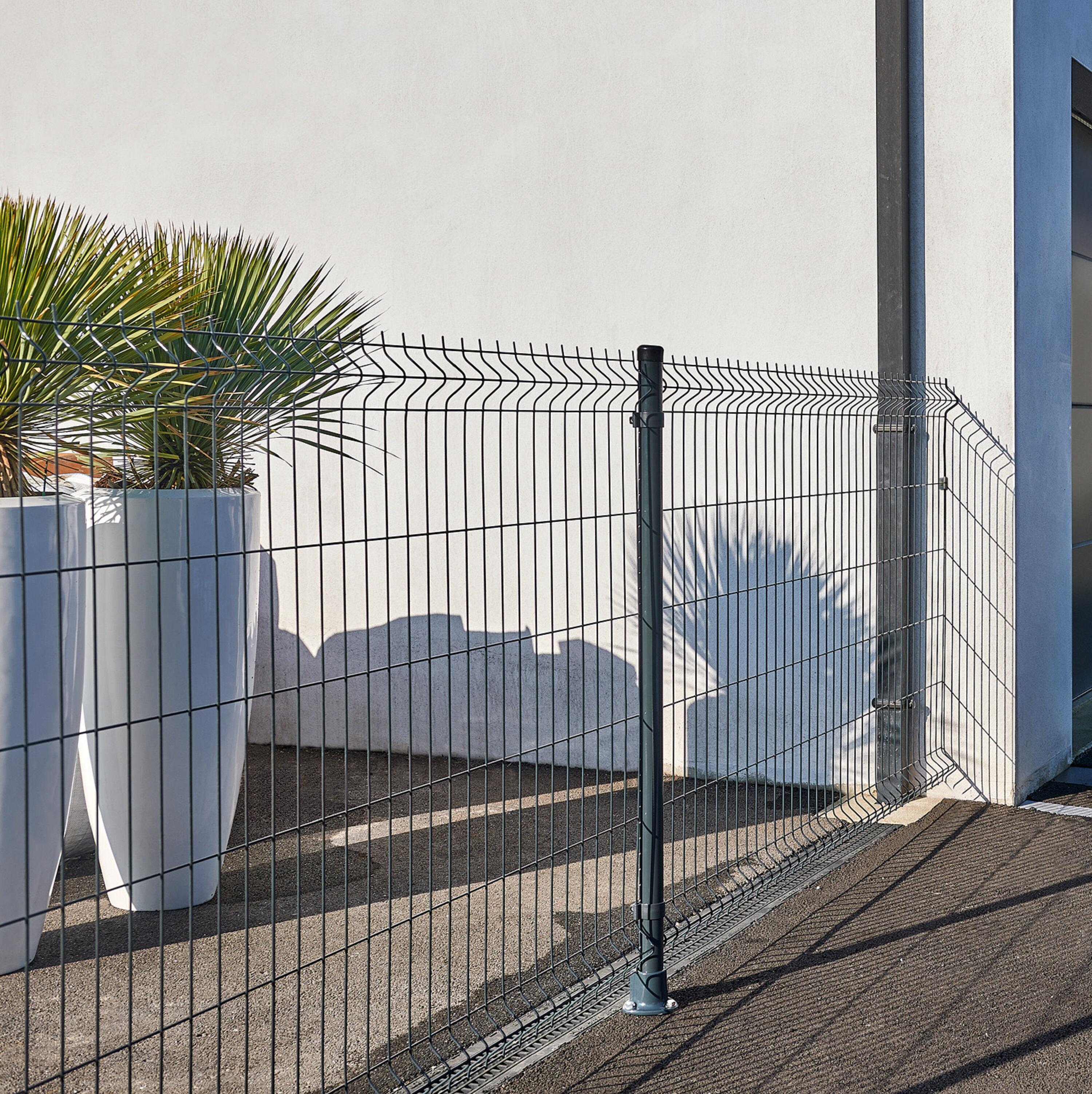 Grillage Rigide Gp481106 Gris Anthracite H 1 7 X L 2 5 M Maille 100x55 Grillage Rigide Gp481106 Gris Anthracite H 1 7 X L 2 5 M Maille 100x55