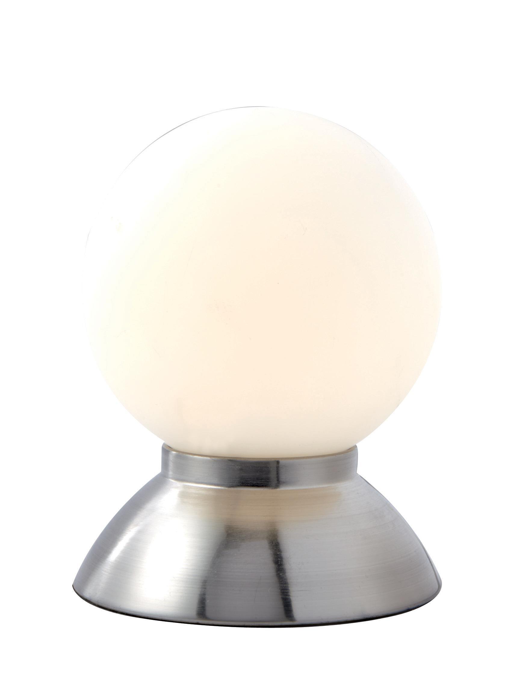 Lampe LED Koze , fer, blanc, H.16.5 cm, INSPIRE - 4
