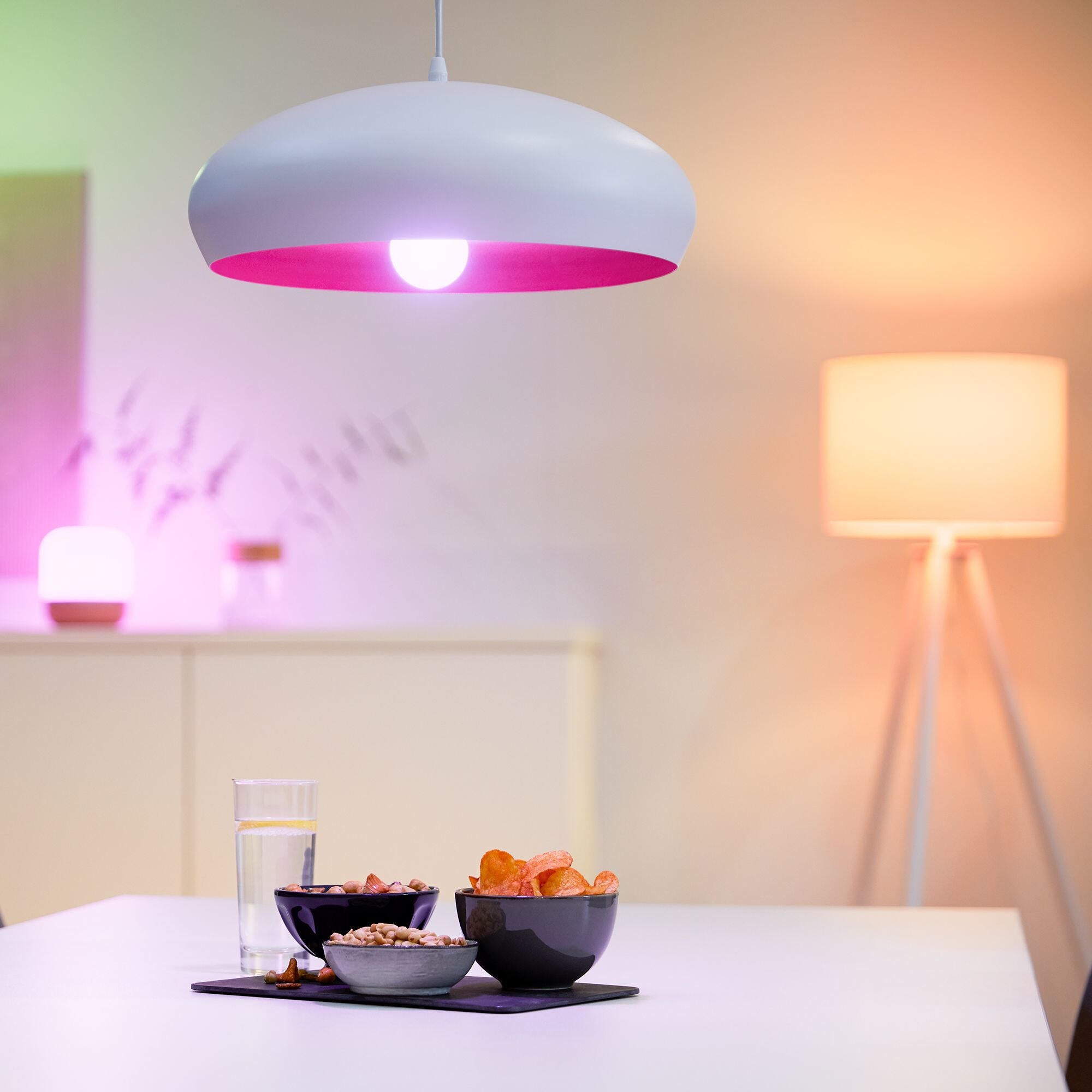 Ampoule led connectée,  e27, 806lm = 60W variations de blanc et couleurs, dimmab - 2