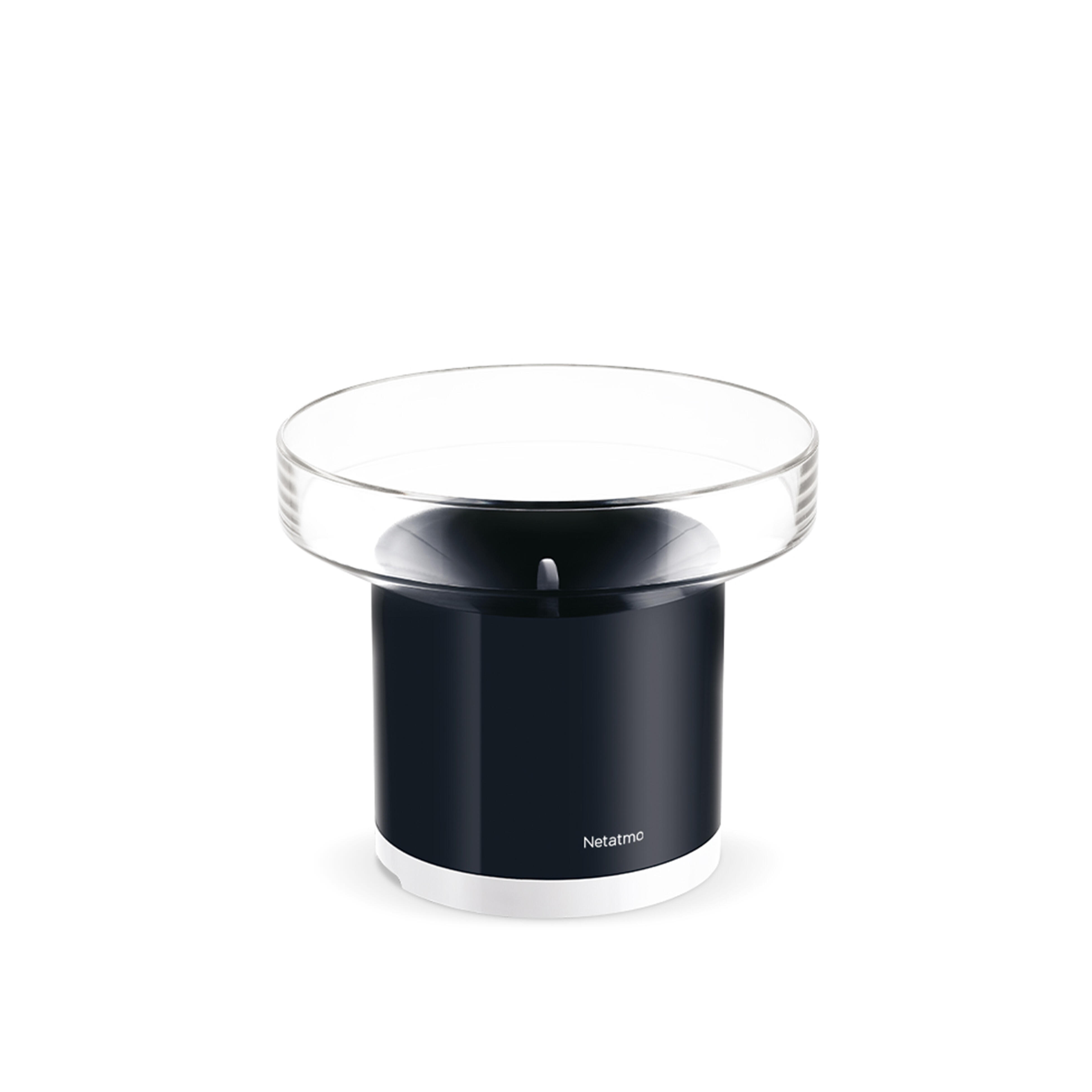 Pluviomètre Numérique Sans Fil F Fityle - Station Météo Intérieure/Extérieure Avec Horloge, Thermomètre Et Collecteur à Vidange Automatique