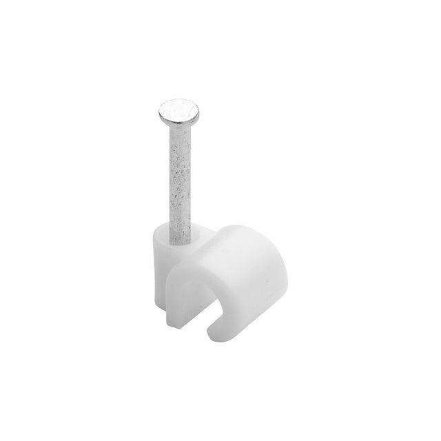 Attache-fils Diam.4 à 7 mm L.9 blanc