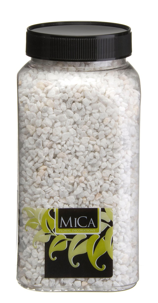 Piedras decorativas blanco