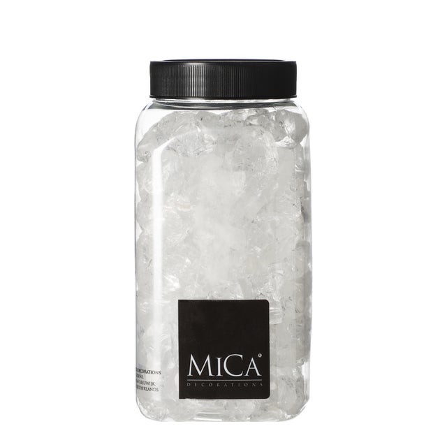 Piedras decorativas vidrio incoloro / transparente 650ml