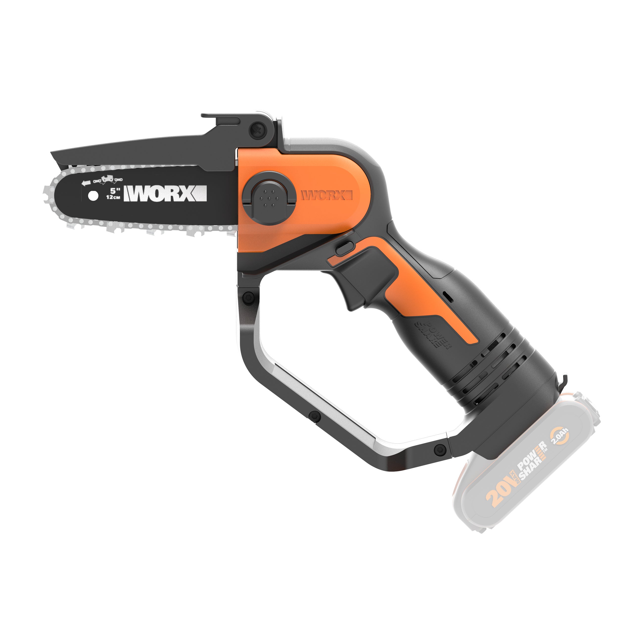 Tronçonneuse élagueuse WORX Wg324e.9 20 V vendu sans batterie - 3