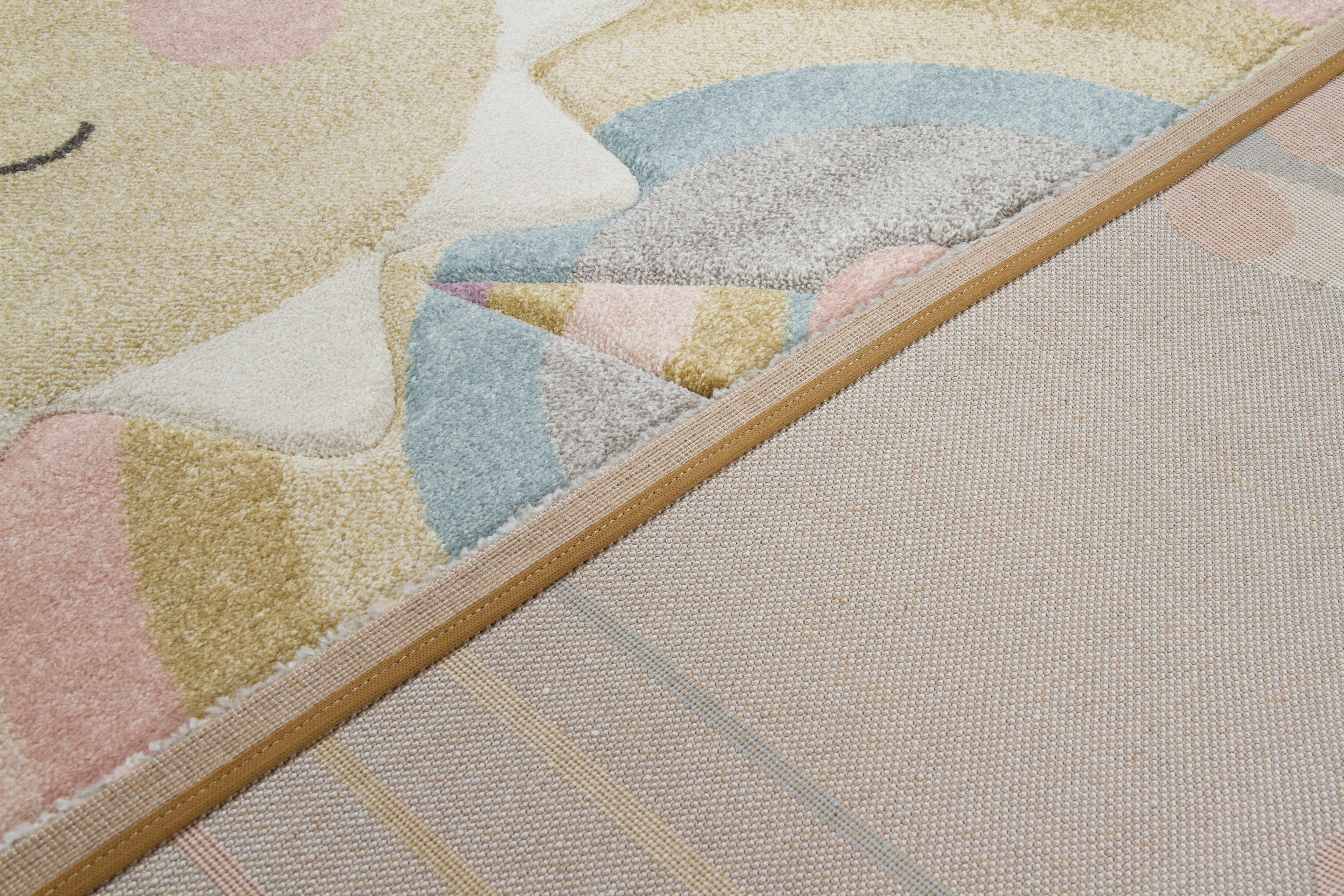 Tappeto UNICORNO in polipropilene, L 150 x L 100 cm, multicolore - 14