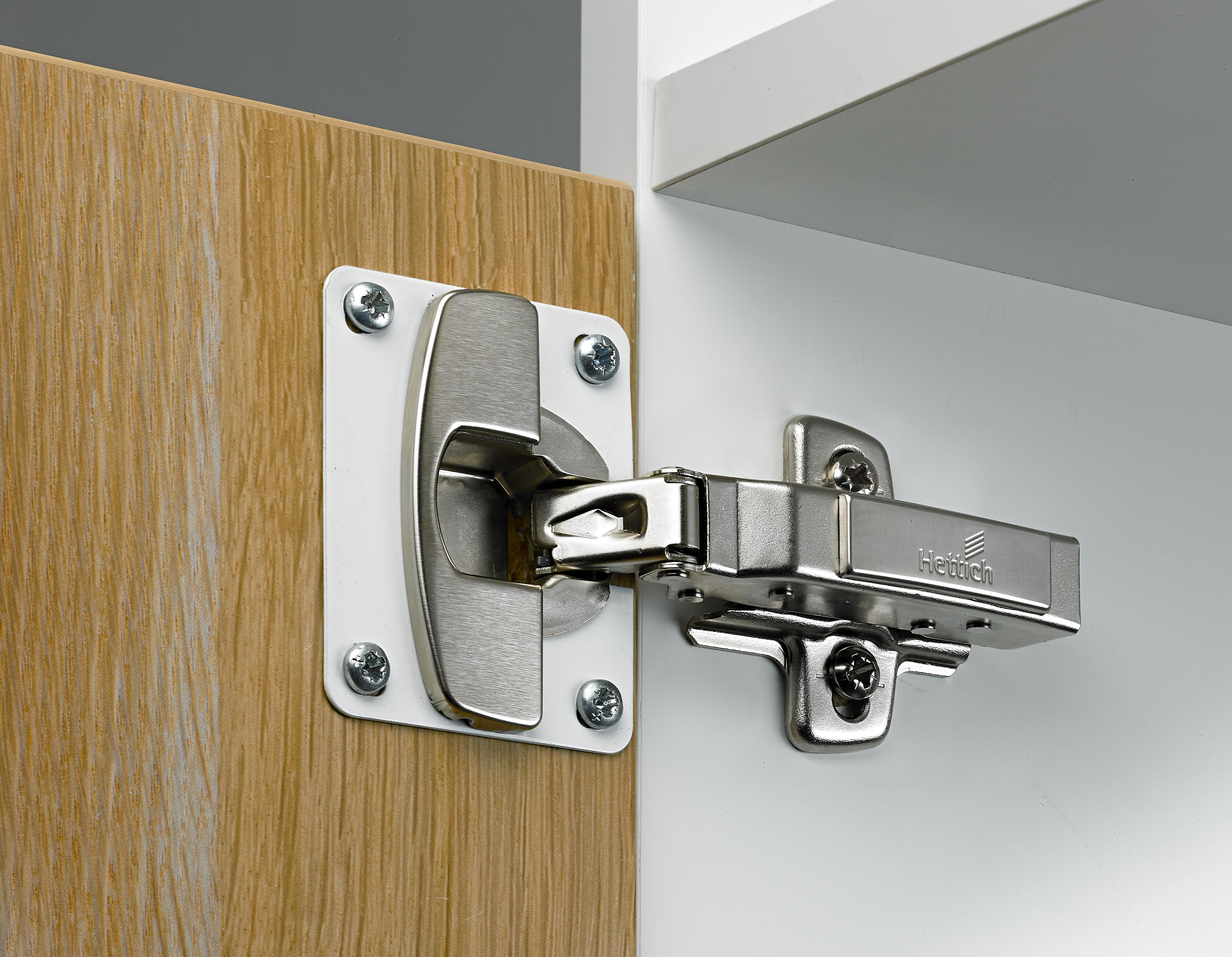 2 plaques de réparation pour charnière invisible côté porte boîtier dia. 35 mm - 2