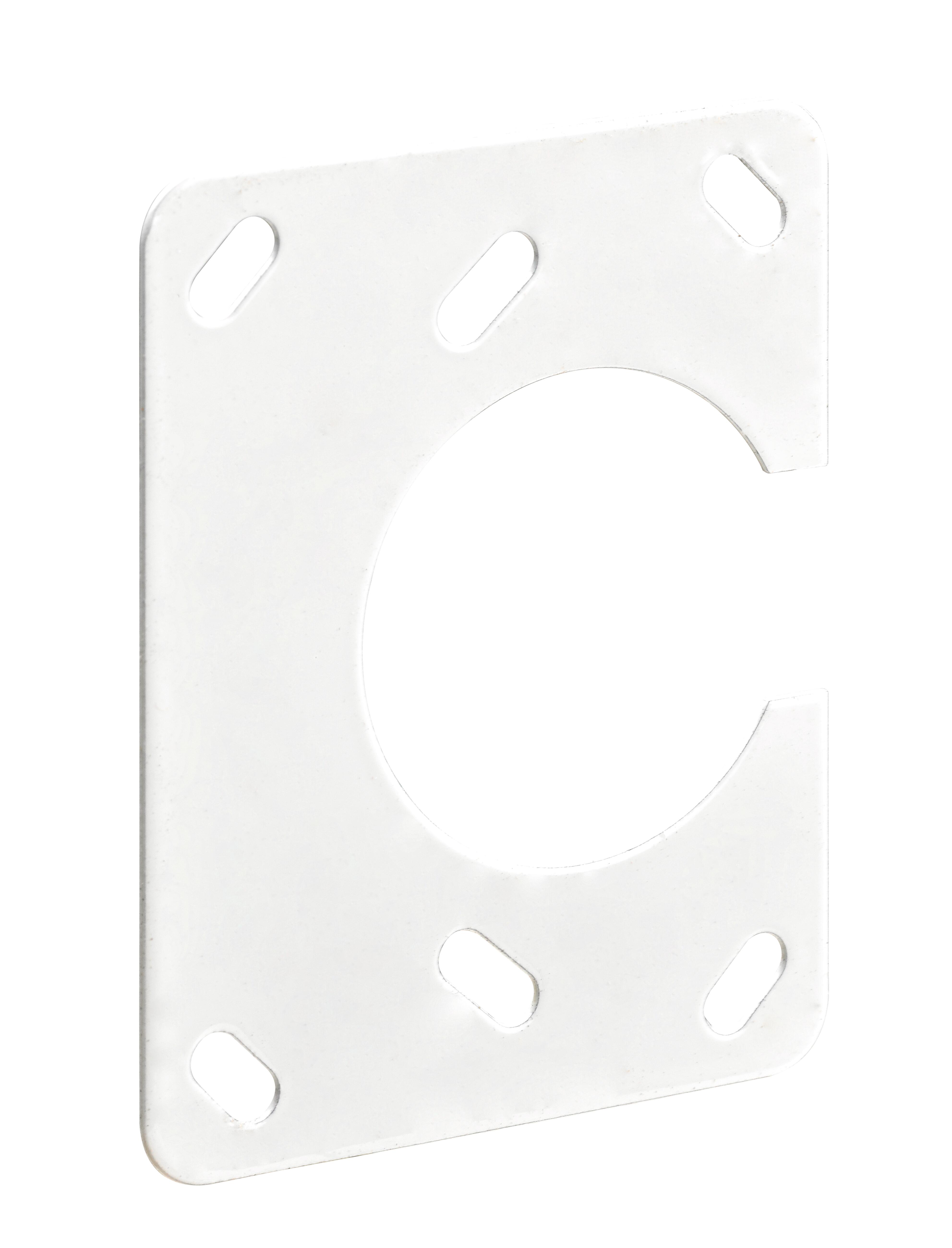 2 plaques de réparation pour charnière invisible côté porte boîtier dia. 35 mm - 3