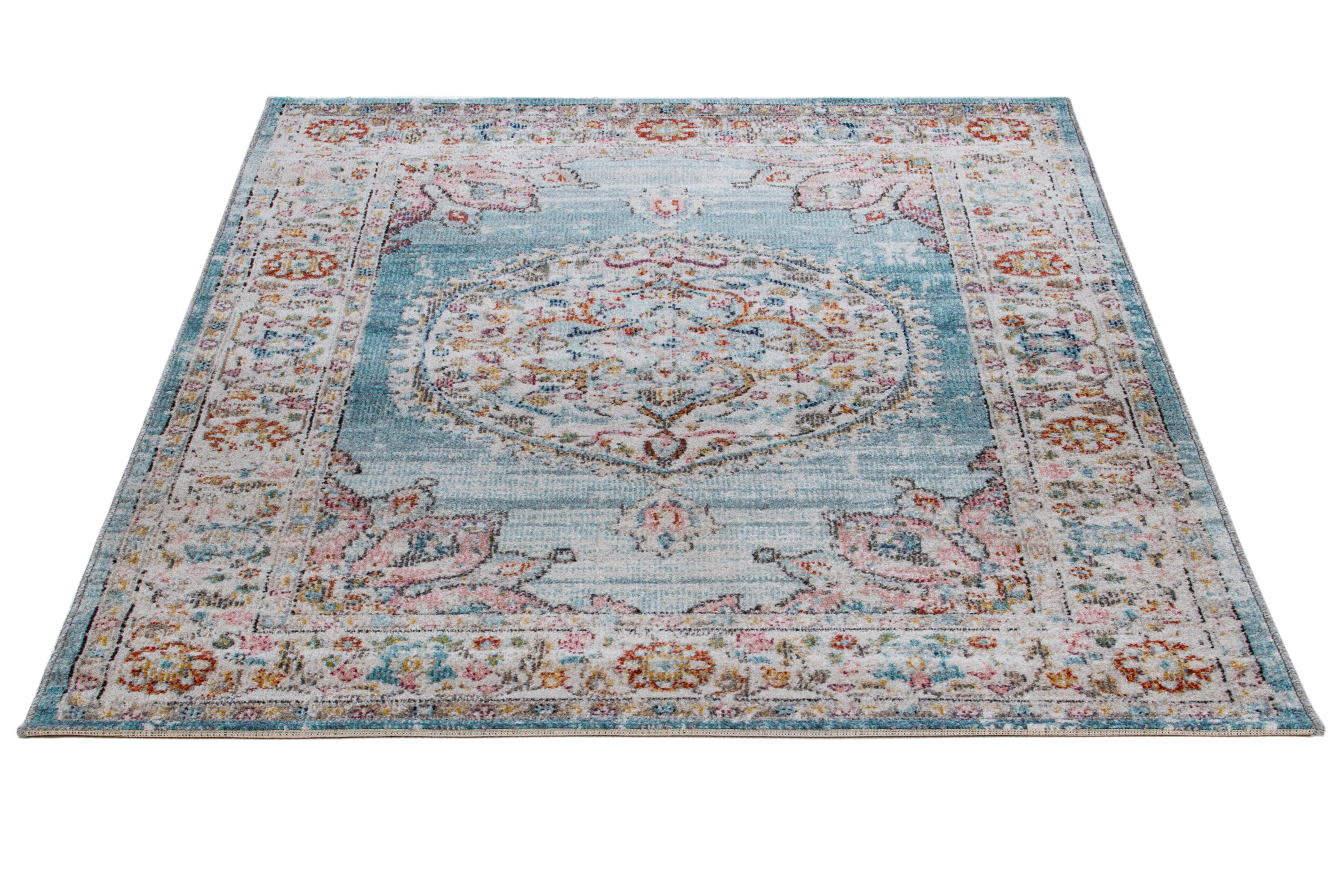 Tappeto Maggio azzurro, L 230 x L 160 cm - 6