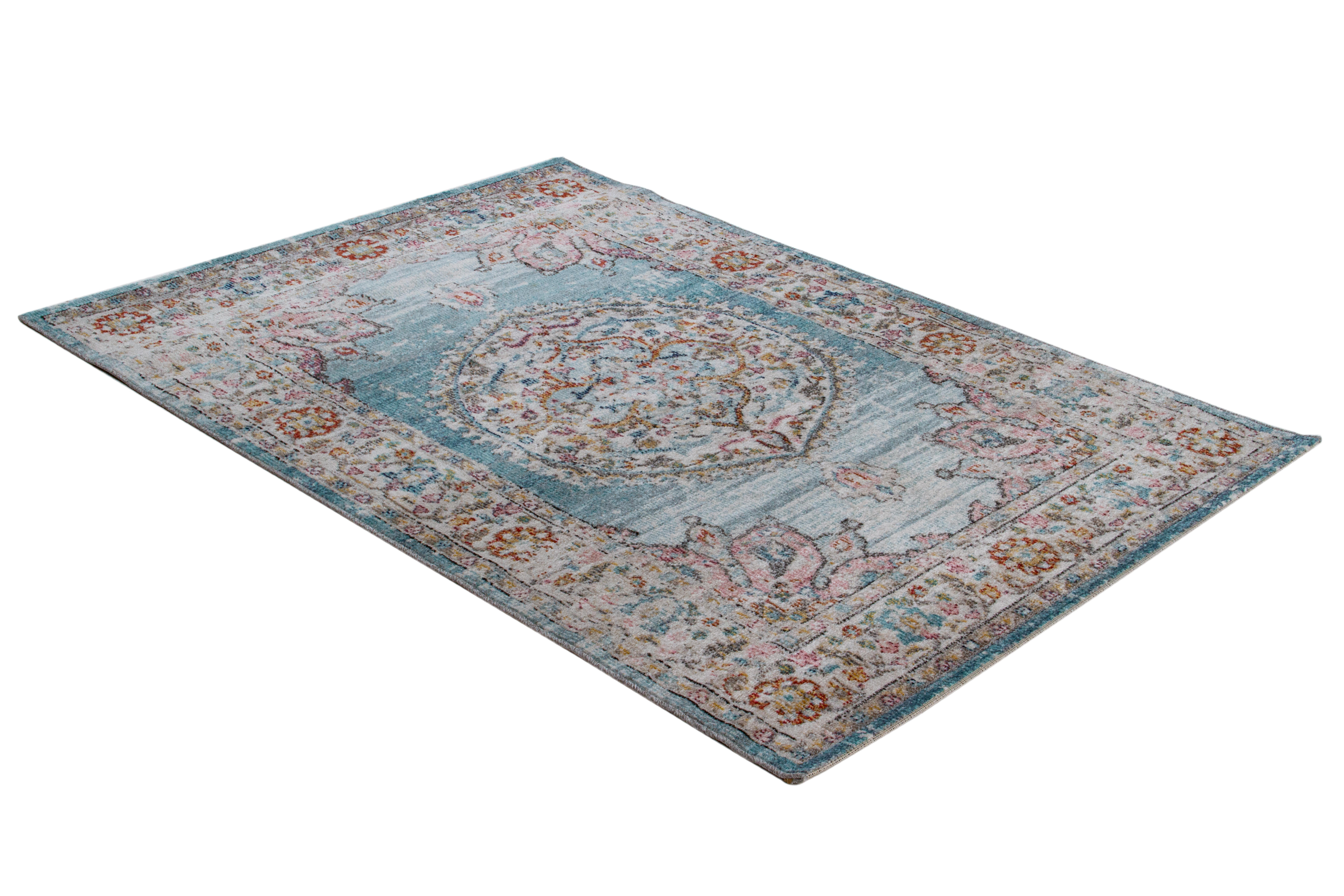 Tappeto Maggio azzurro, L 230 x L 160 cm - 5