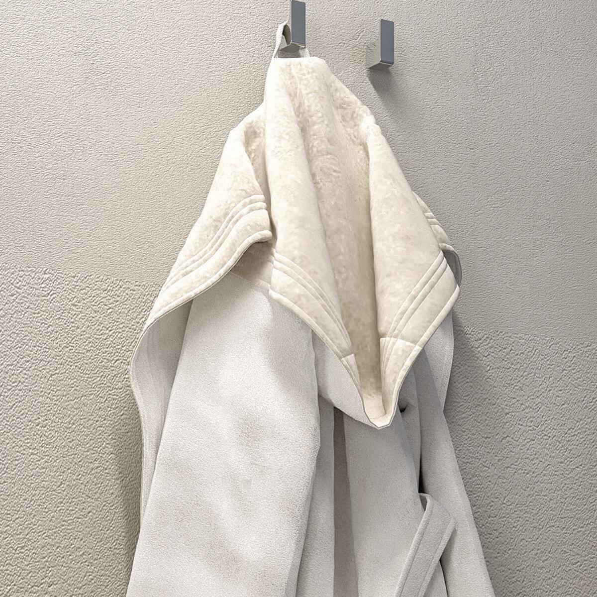 Gancio appendiabiti da avvitare  GEDY Pirenei in acciaio cromo lucido 2 ganci L 2 x H 5.3 cm - 2