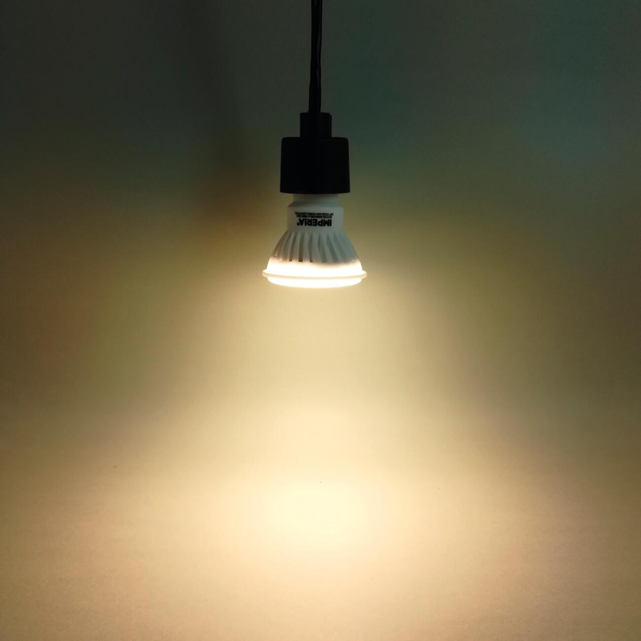 Lampadina LED, GU10 faretto smerigliato, luce naturale, 9W = 1030 LM, 100° IMPERIA - 2