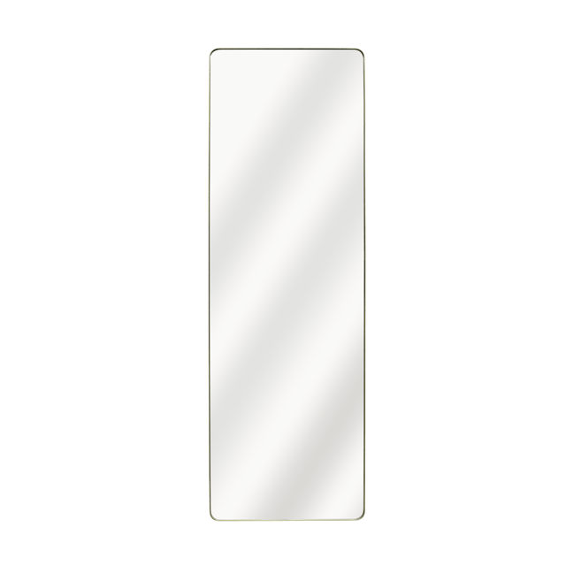 Lustro Glam Gold w złotej ramie 40 x 130 cm Inspire