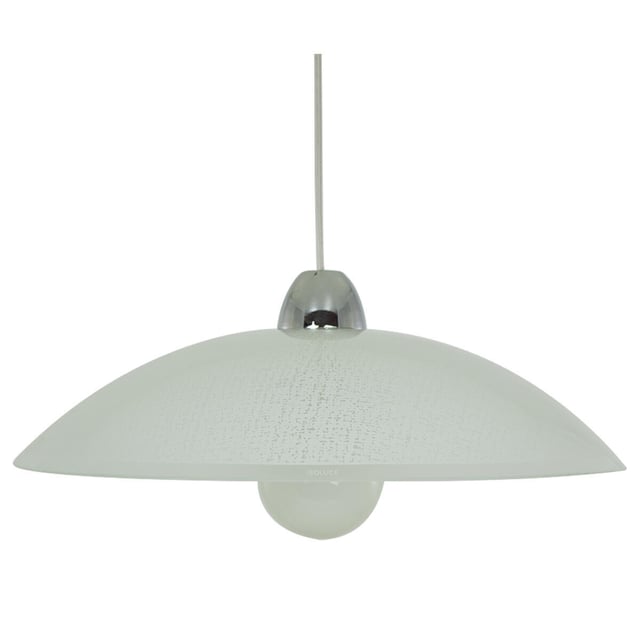 Lampadario Neoclassico Tess bianco paralume bianco E27 Ø50cm