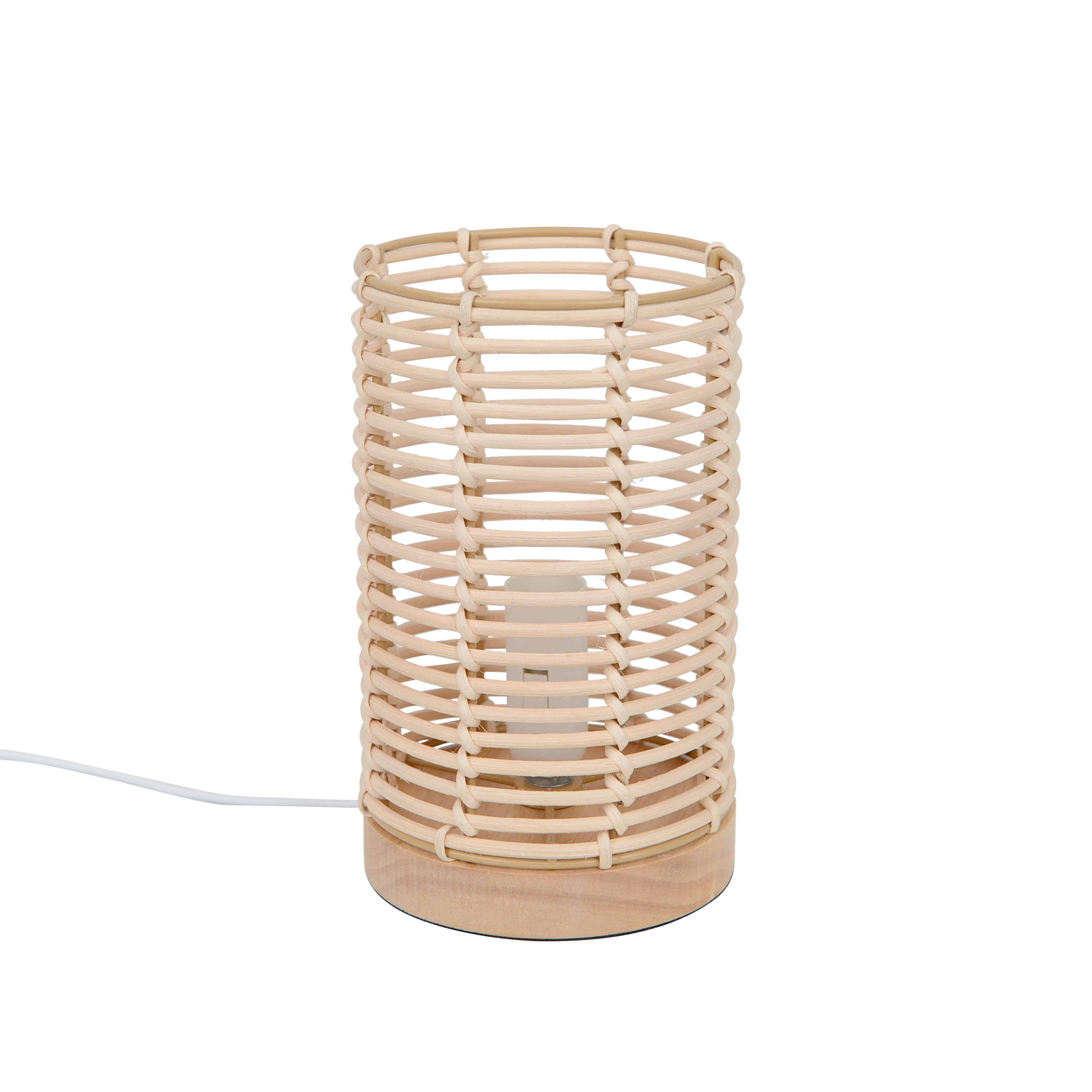 Lampa stołowa Poppy ratanowa E14 Inspire - 2