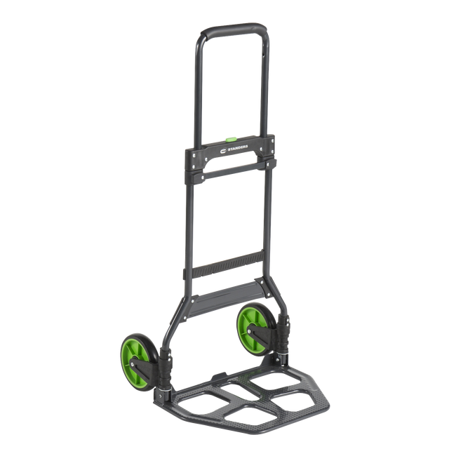 Carrello Pieghevole Resistente | Verde | Pratico E Portatile Per Spesa E Trasporto | Compatto E Facile Da Riporre - 2