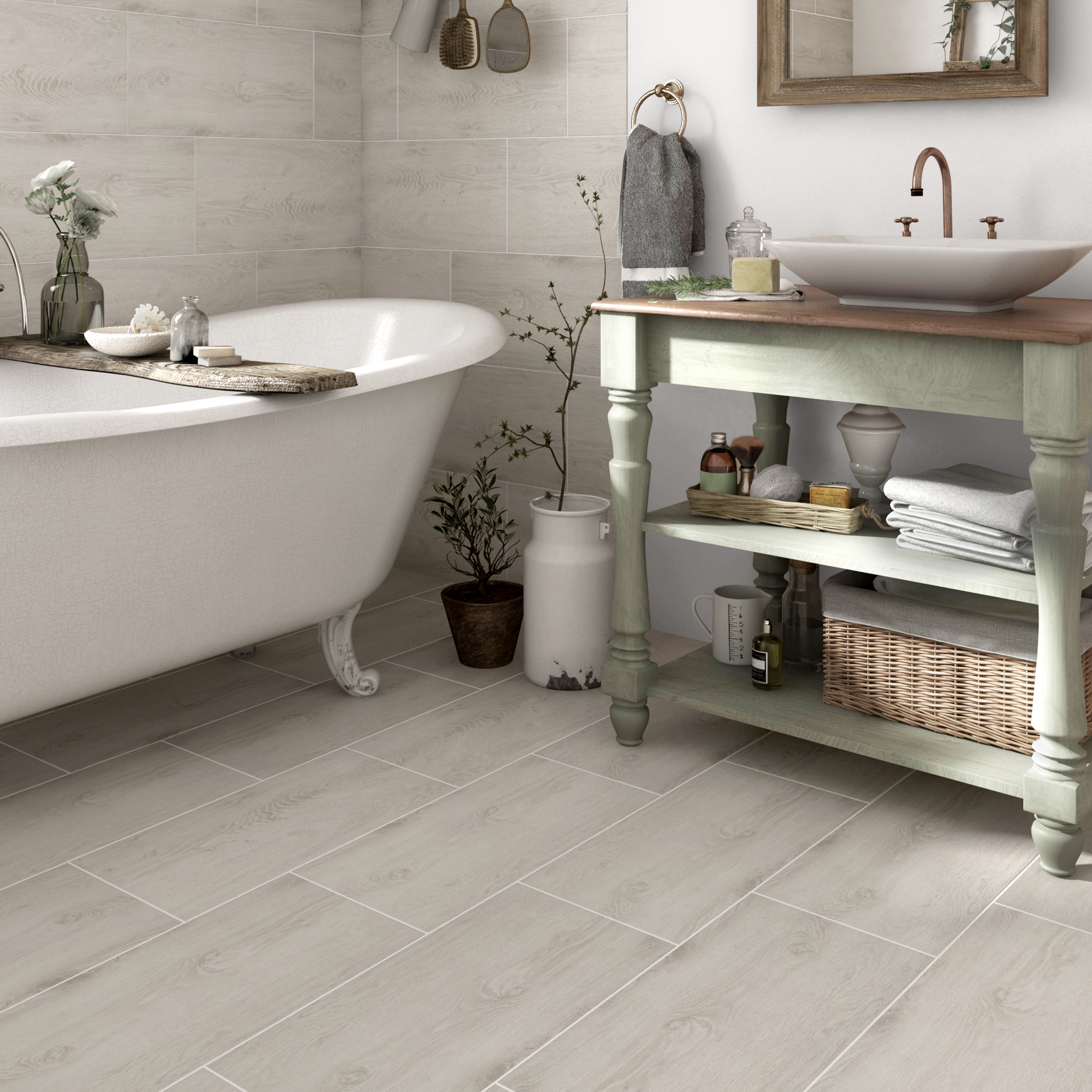 Gres szkliwiony Cabane Grey 29.8x59.8 Artens - 4