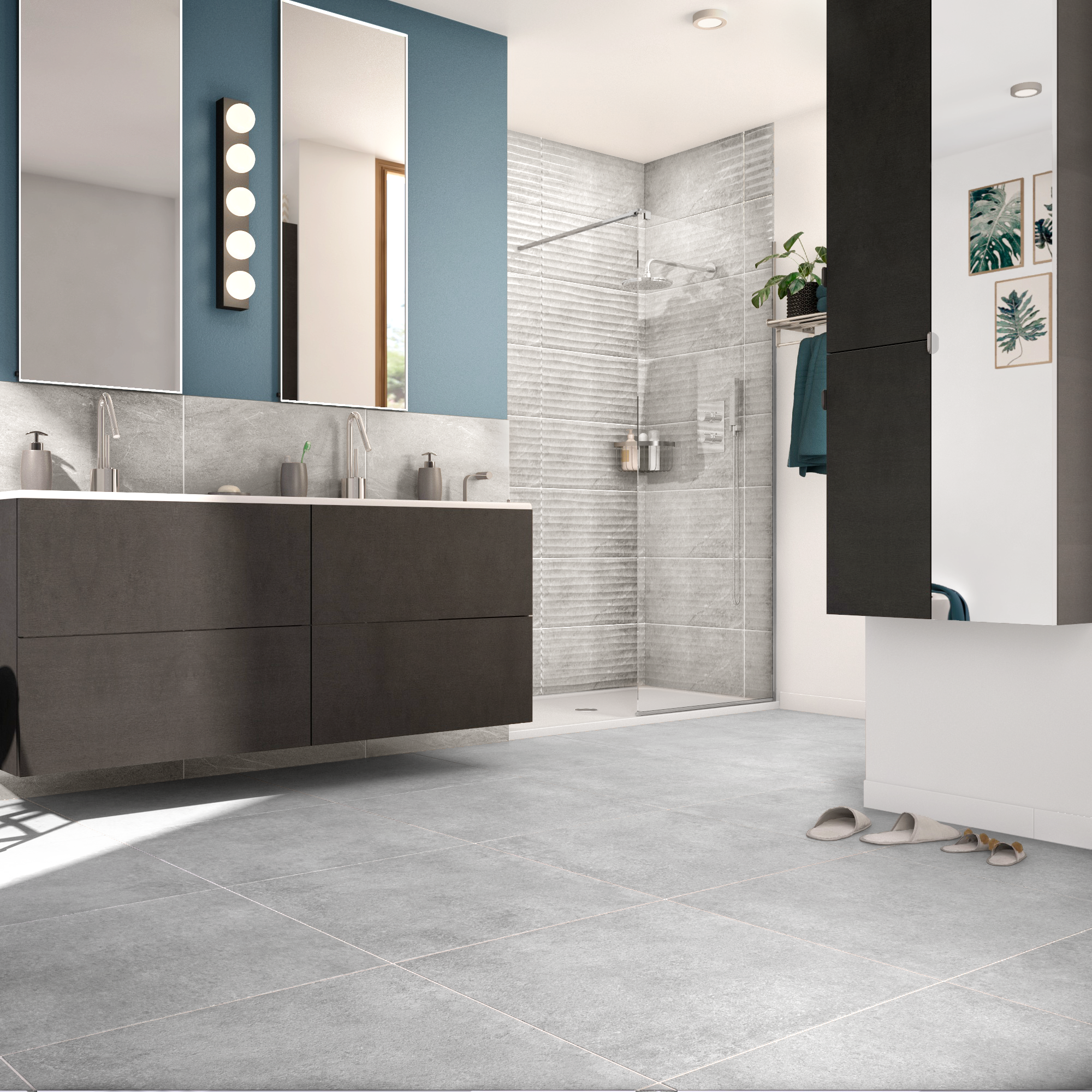 Glazura Silk Grey 29.7x60 Artens - 3