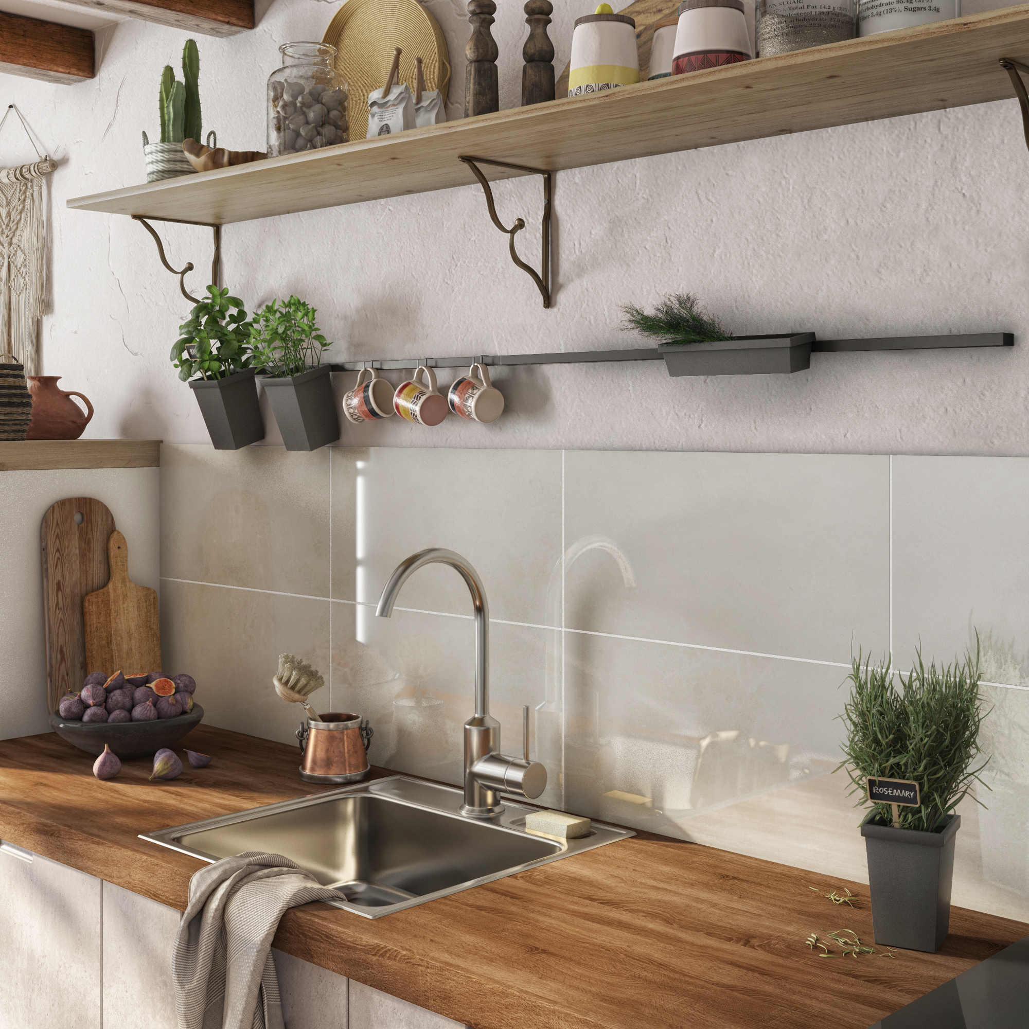 Glazura Silk Beige 29.7x60 Artens - 2