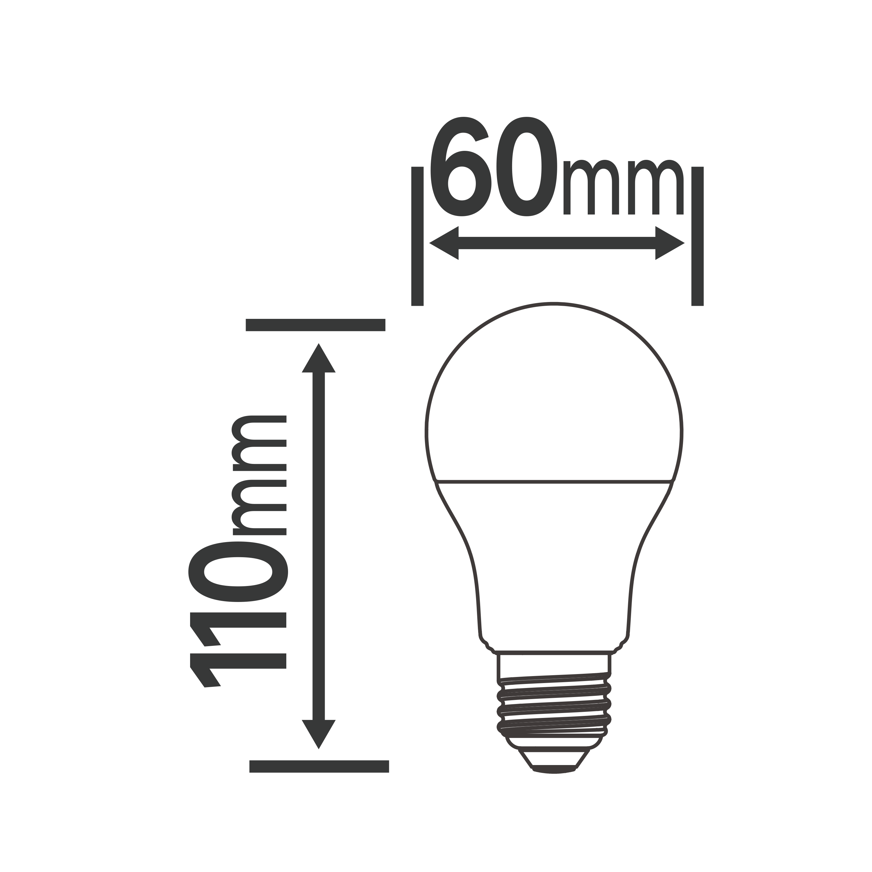 Ampoule led connectée E27, 806Lm = 60W, variations blanc & couleurs, LEXMAN ENKI - 6