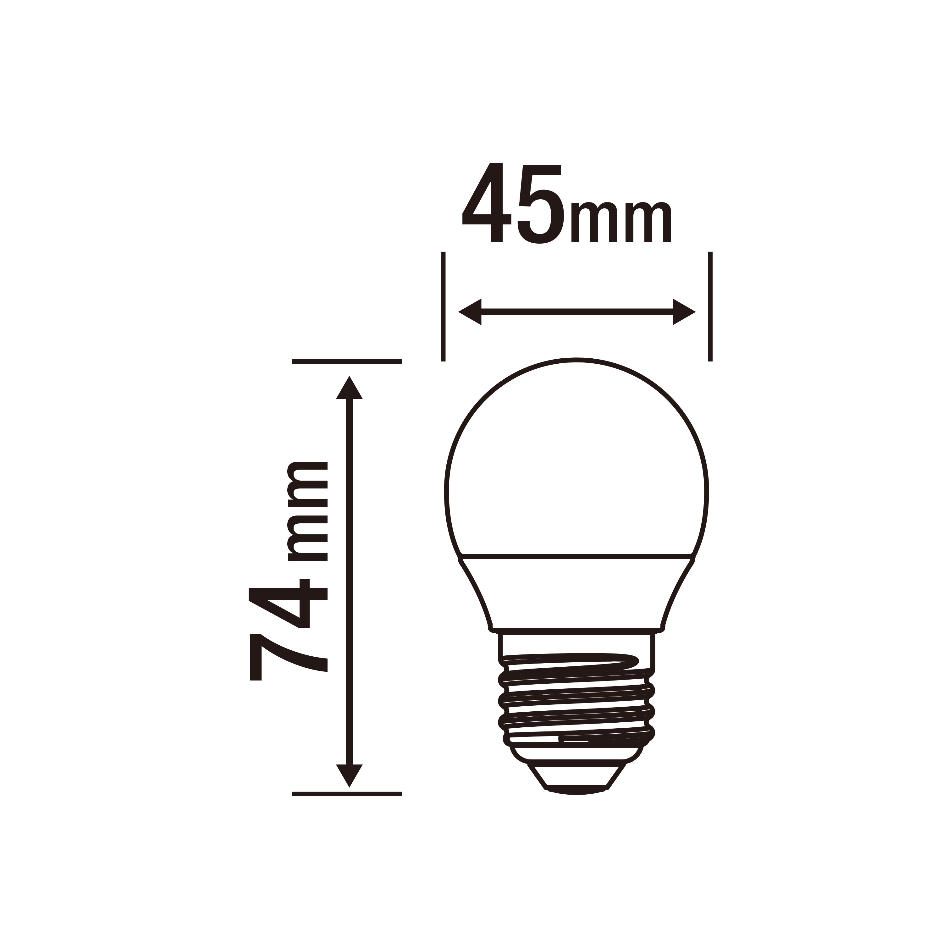 Żarówka LED E27 3,4 W 470 lm Ciepła biel Lexman - 7