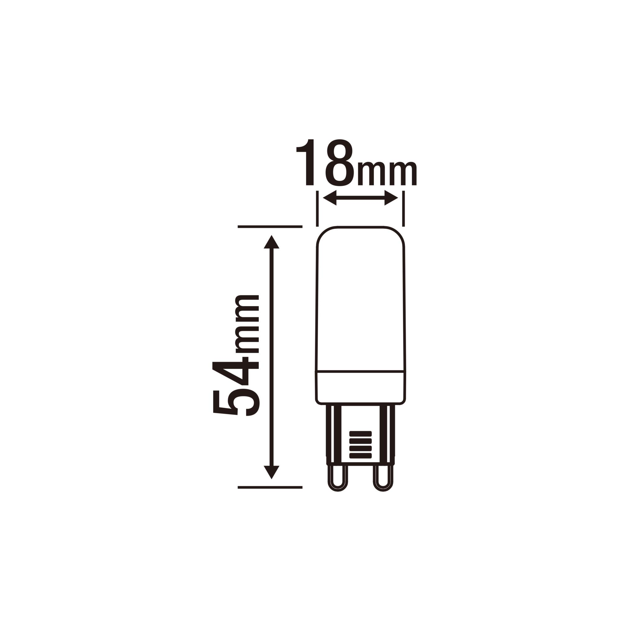 Żarówka LED G9 3,6 W 470 lm Neutralna biel Lexman - 7