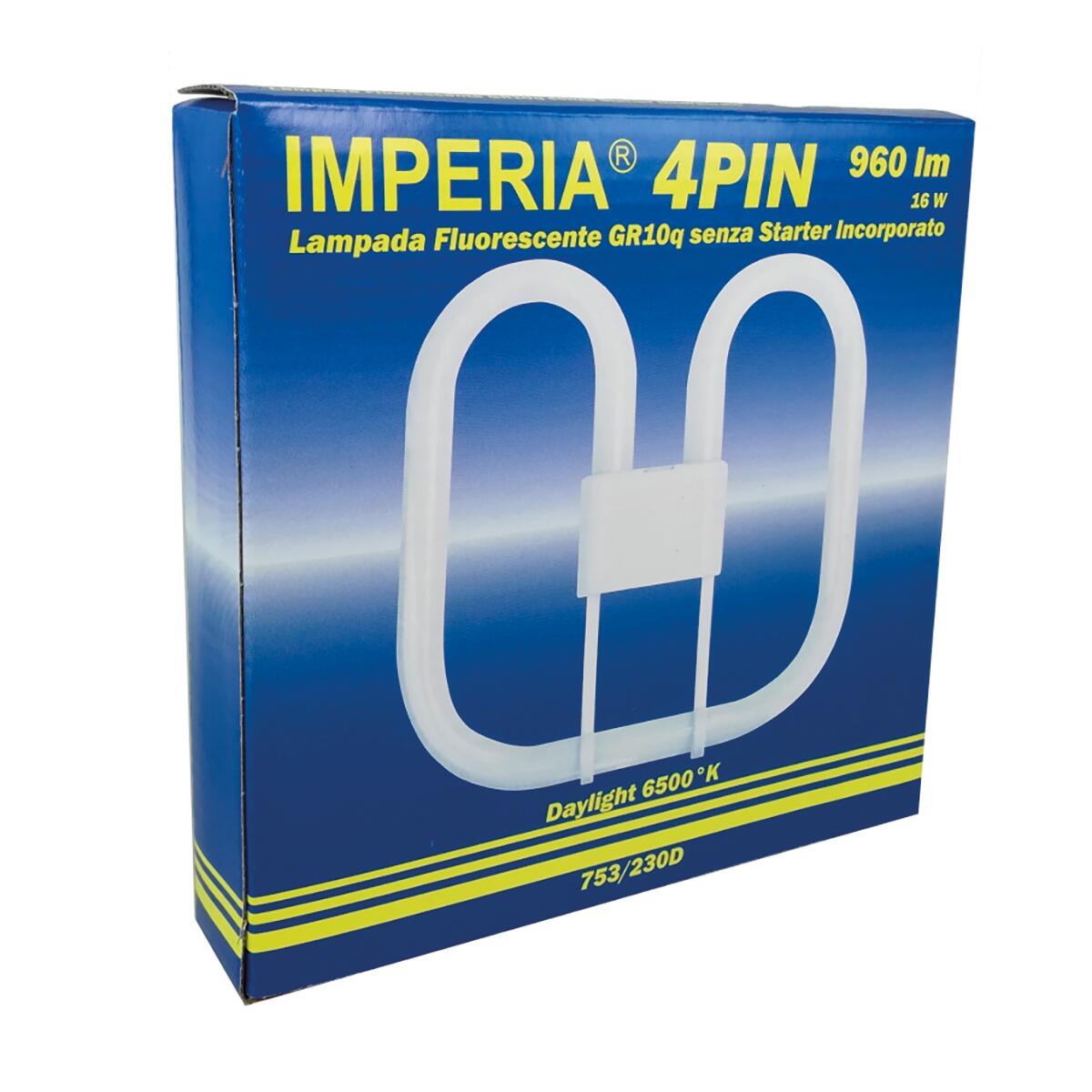 Lampadina Fluorescente, Specifico, opaco, 16W = 960 LM, 330°, IMPERIA - 4
