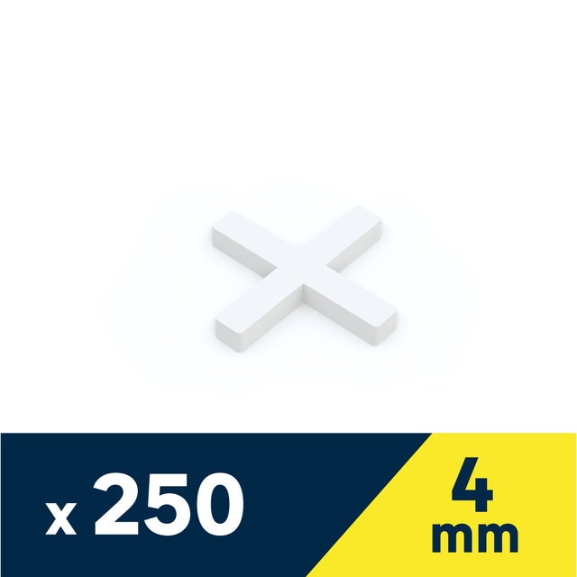 Lot de 250 Espaceur DEXTER Ep.4 mm