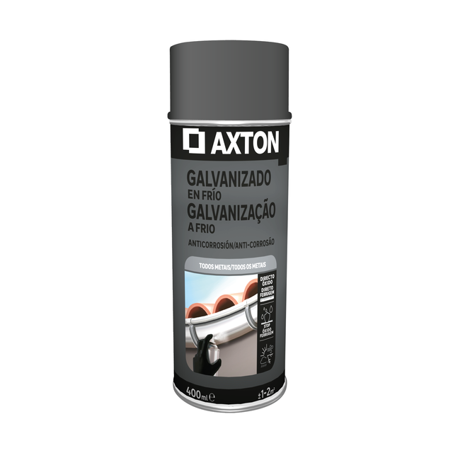 Spray galvanizado para frio Luxens mate 400ml cinza