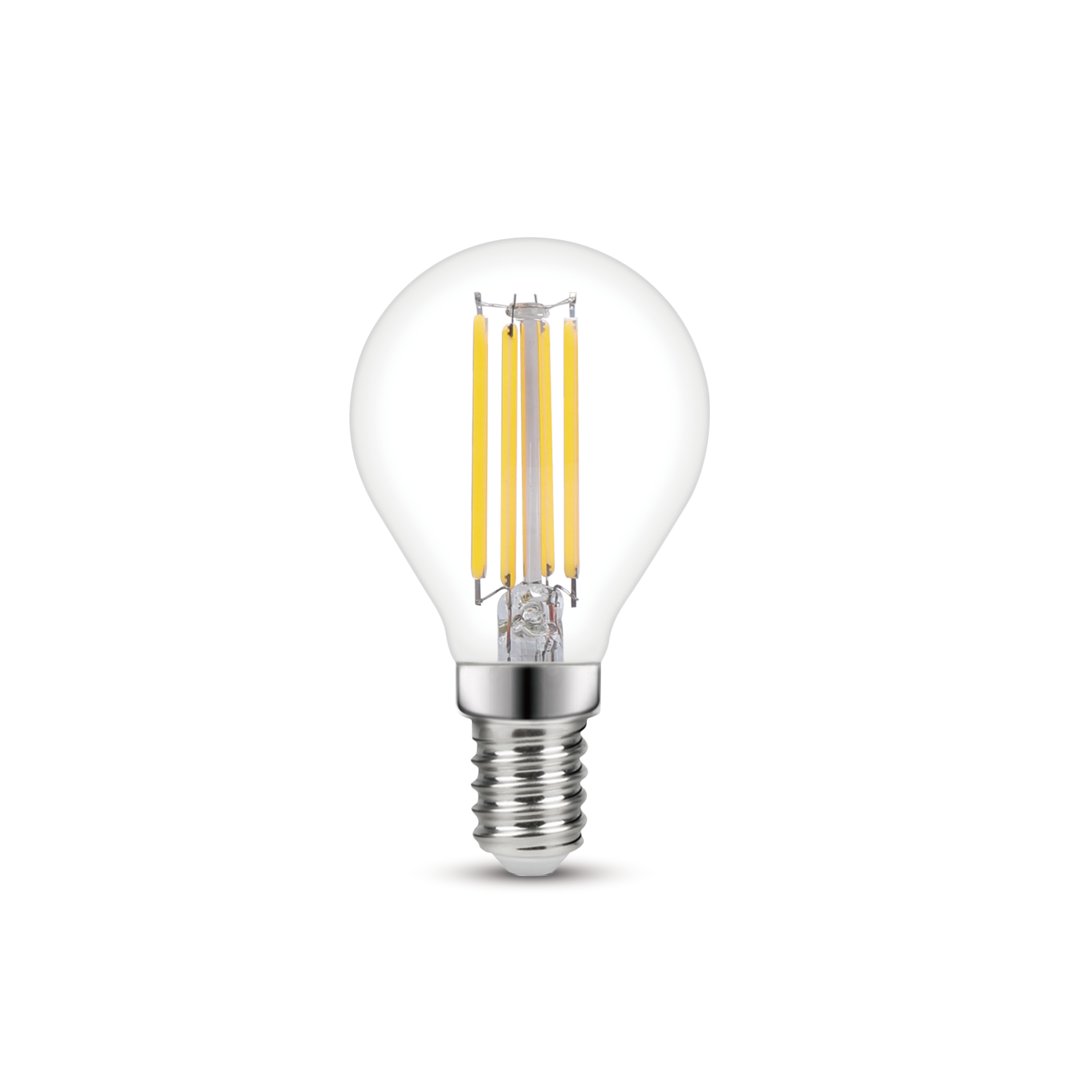 Ampoule led à filament, sphérique, E14, 806lm = 60W, blanc neutre, LEXMAN - 3