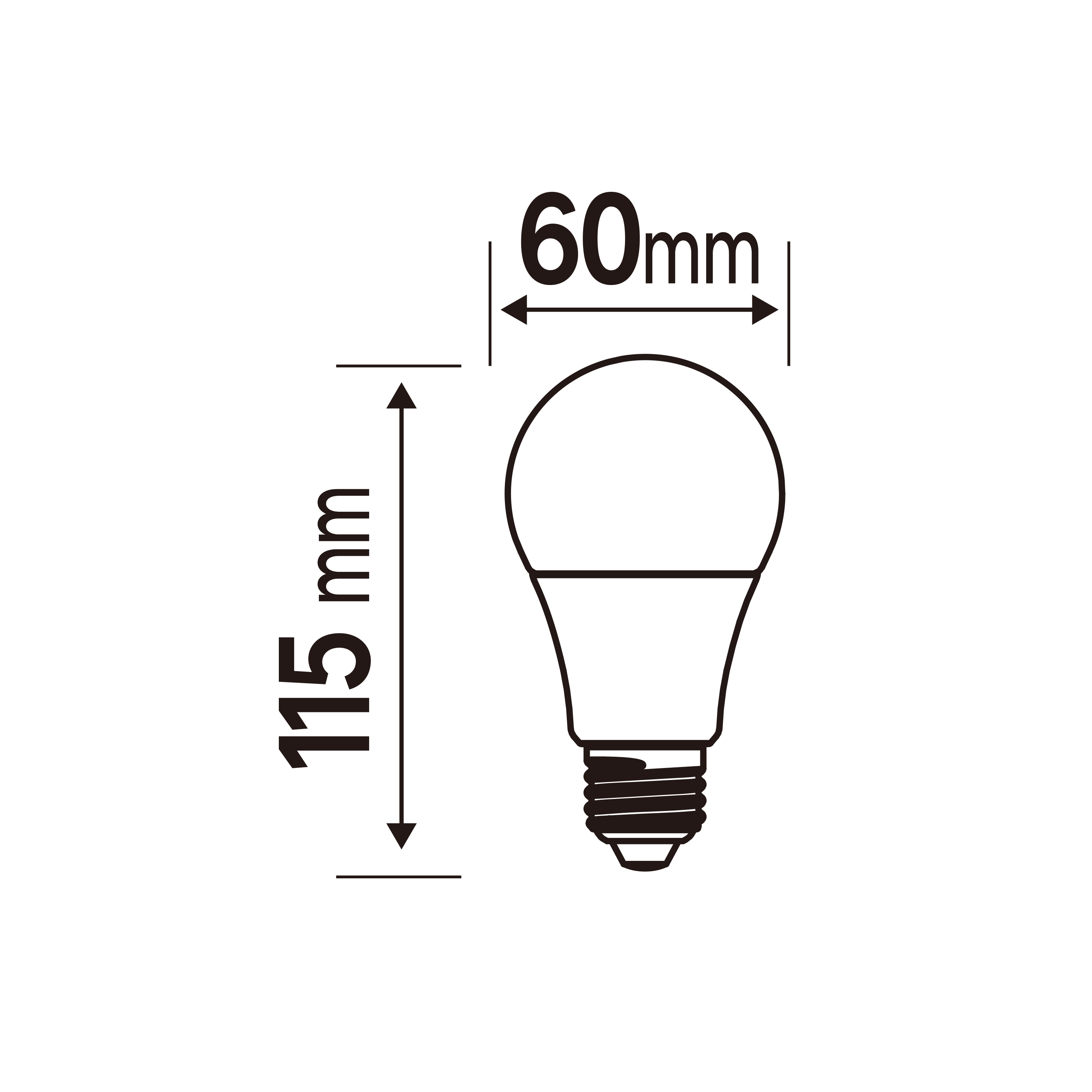 Lâmpada LED A60 E27 1521 lm 2700 k Lexman - 6