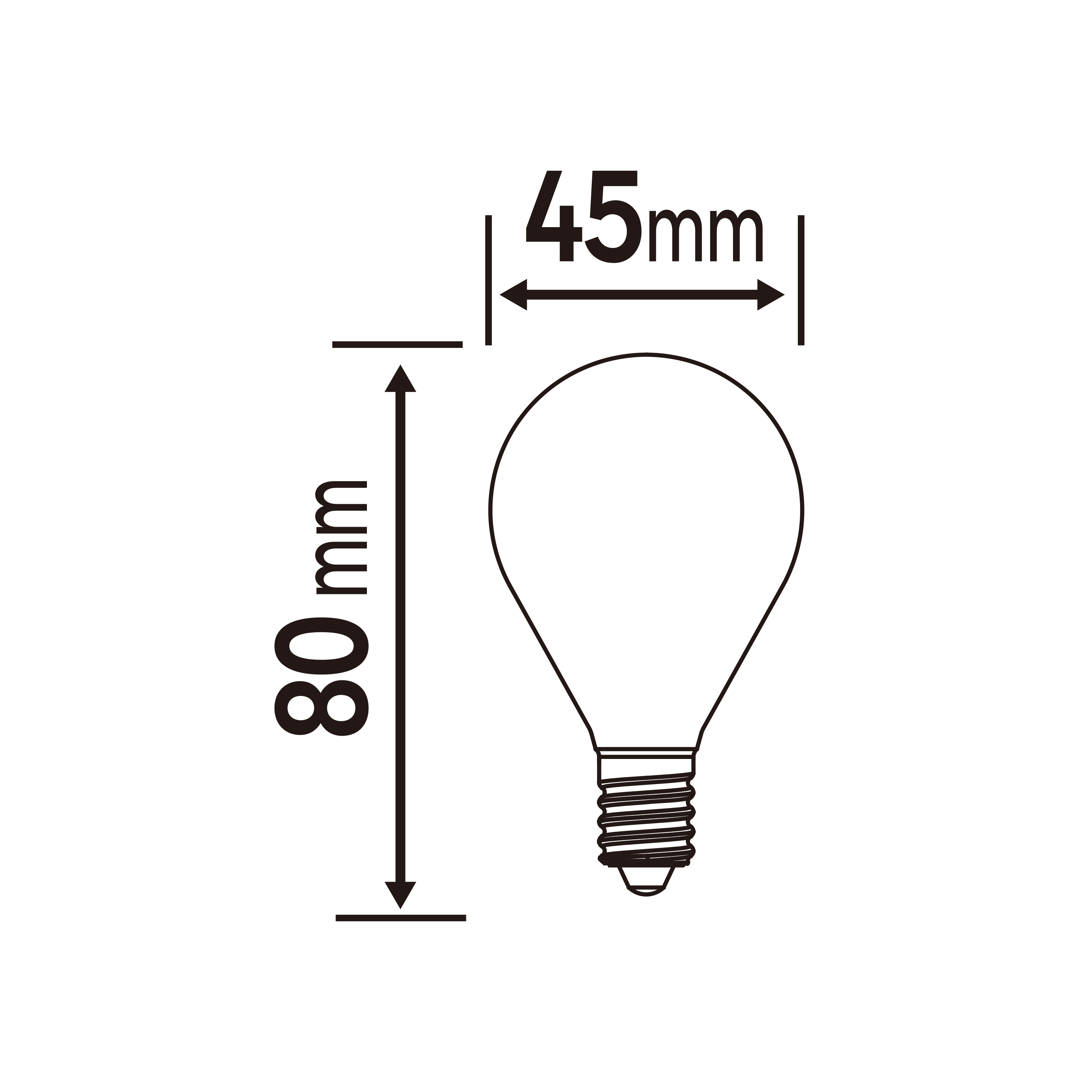 Lâmpada LED filamento G45 E14 806 lm 2700 k Lexman - 7