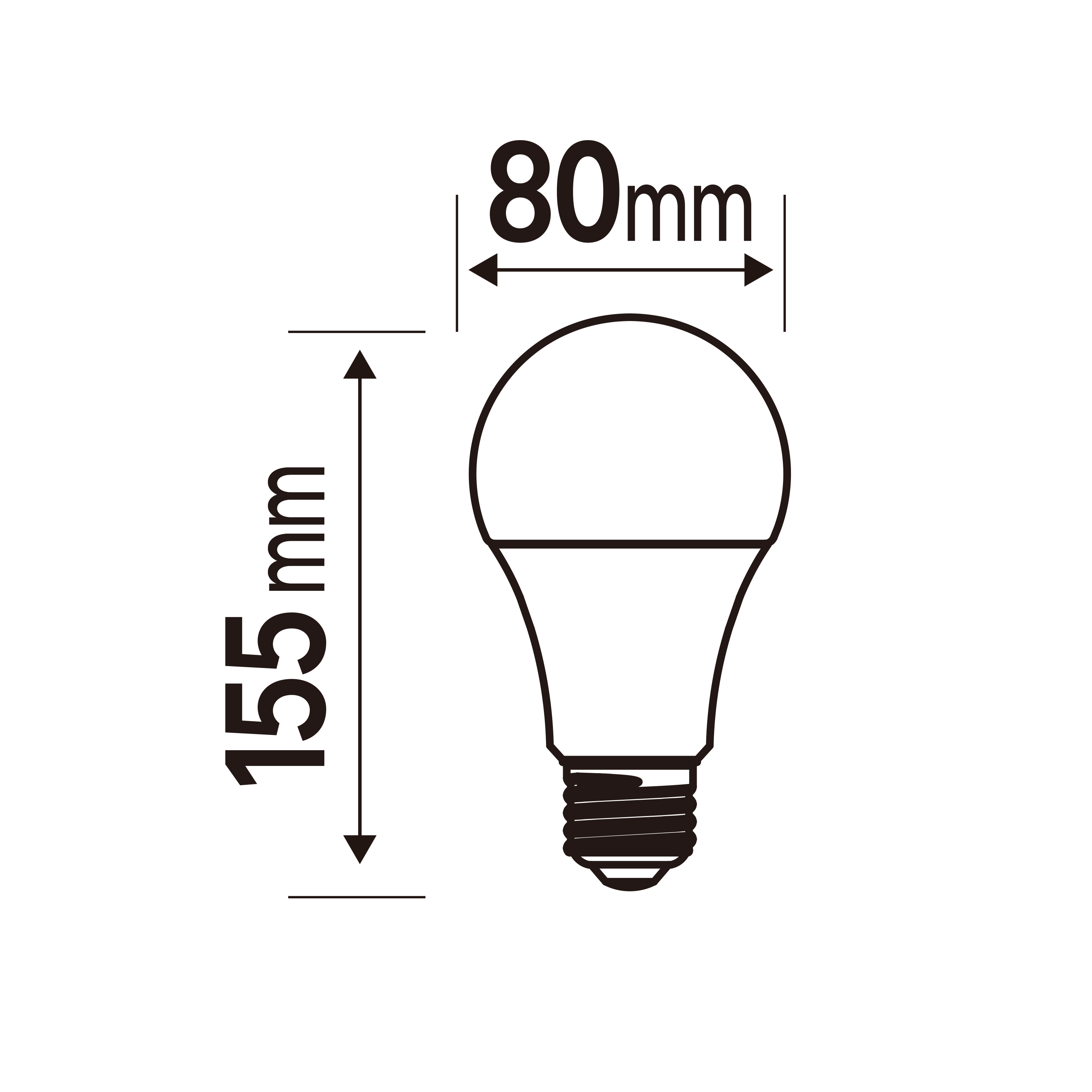 Lâmpada LED A80 E27 3452 lm 2700 k Lexman - 4