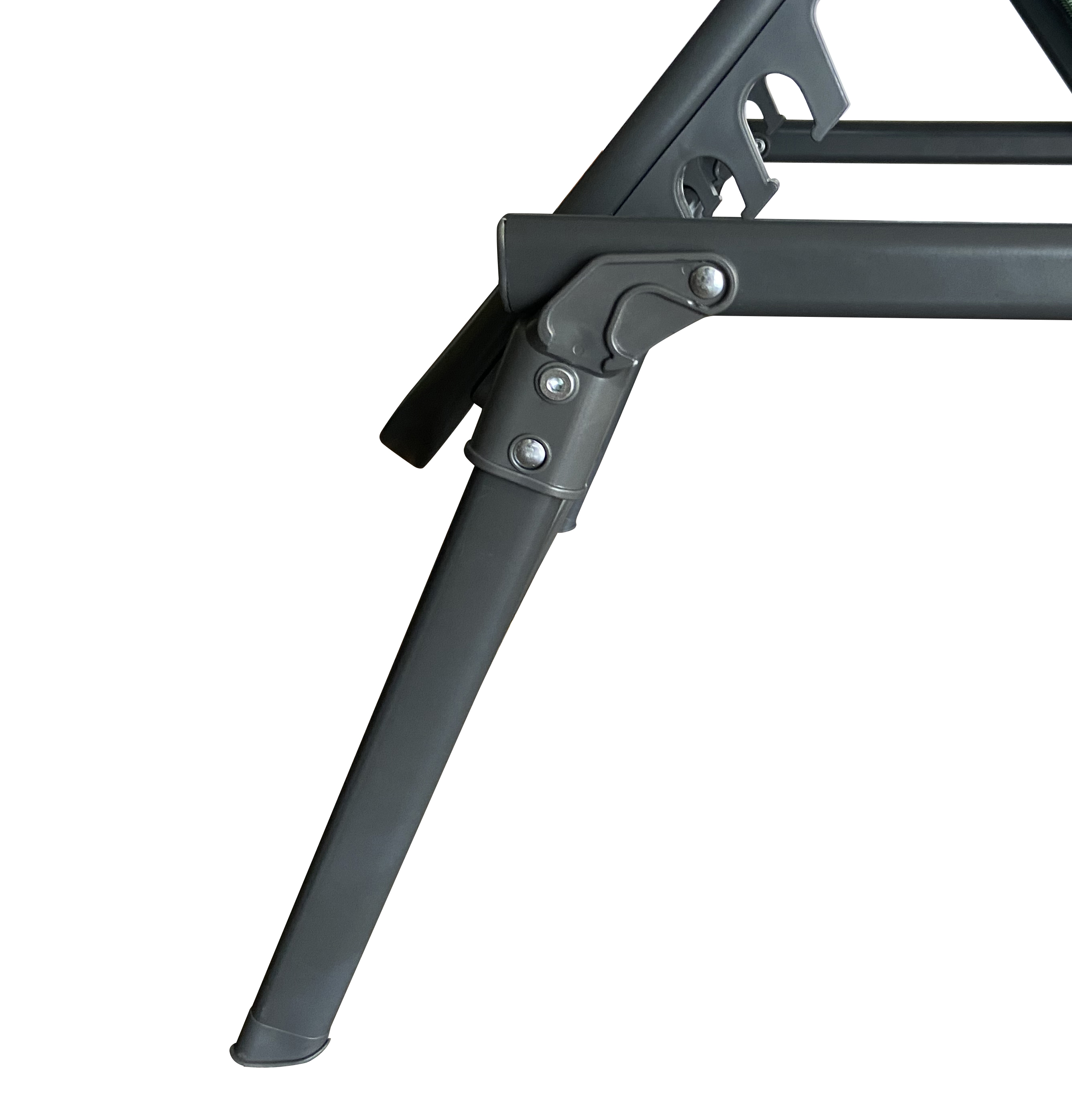 Bain de soleil MALLORCA en acier coloris noir - dossier réglable - 6