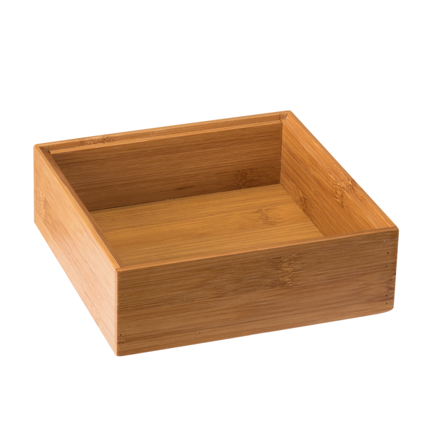 Wkład do szuflad 15.2. x 15.2 x 5.2 cm bambus Delinia