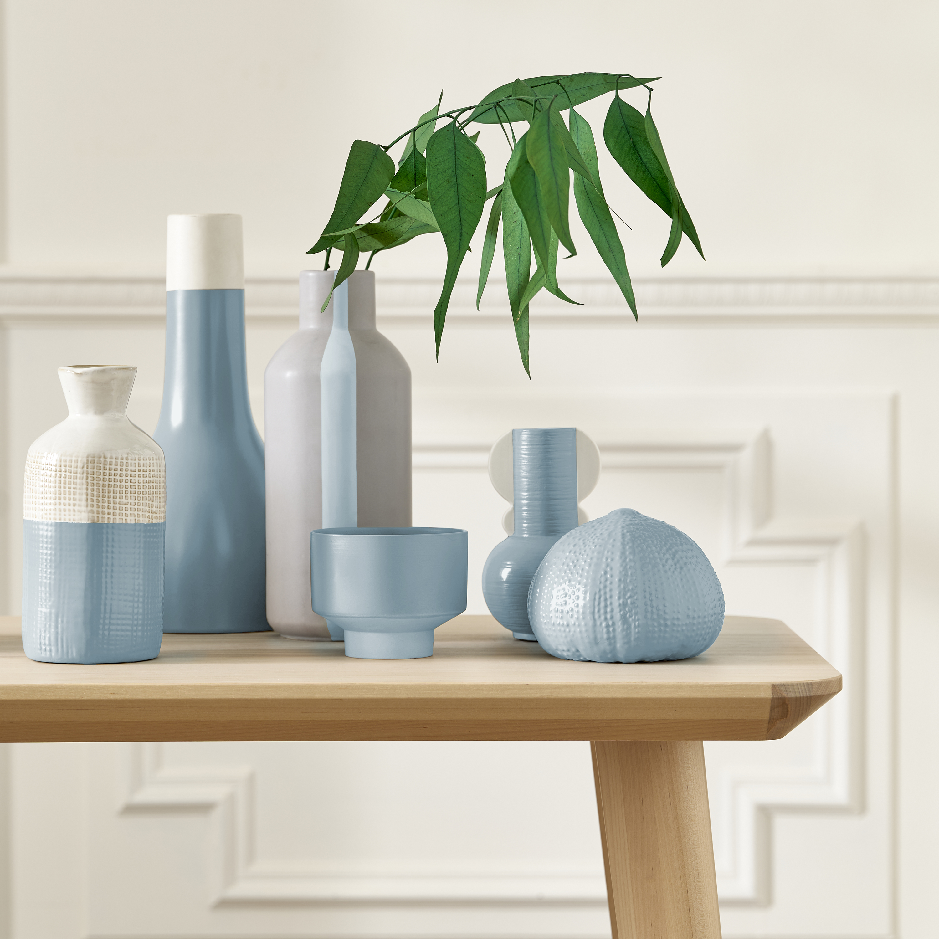 Smalto spray LUXENS Aquaéo base acqua blu fjord 5 satinato 0.4 L - 3