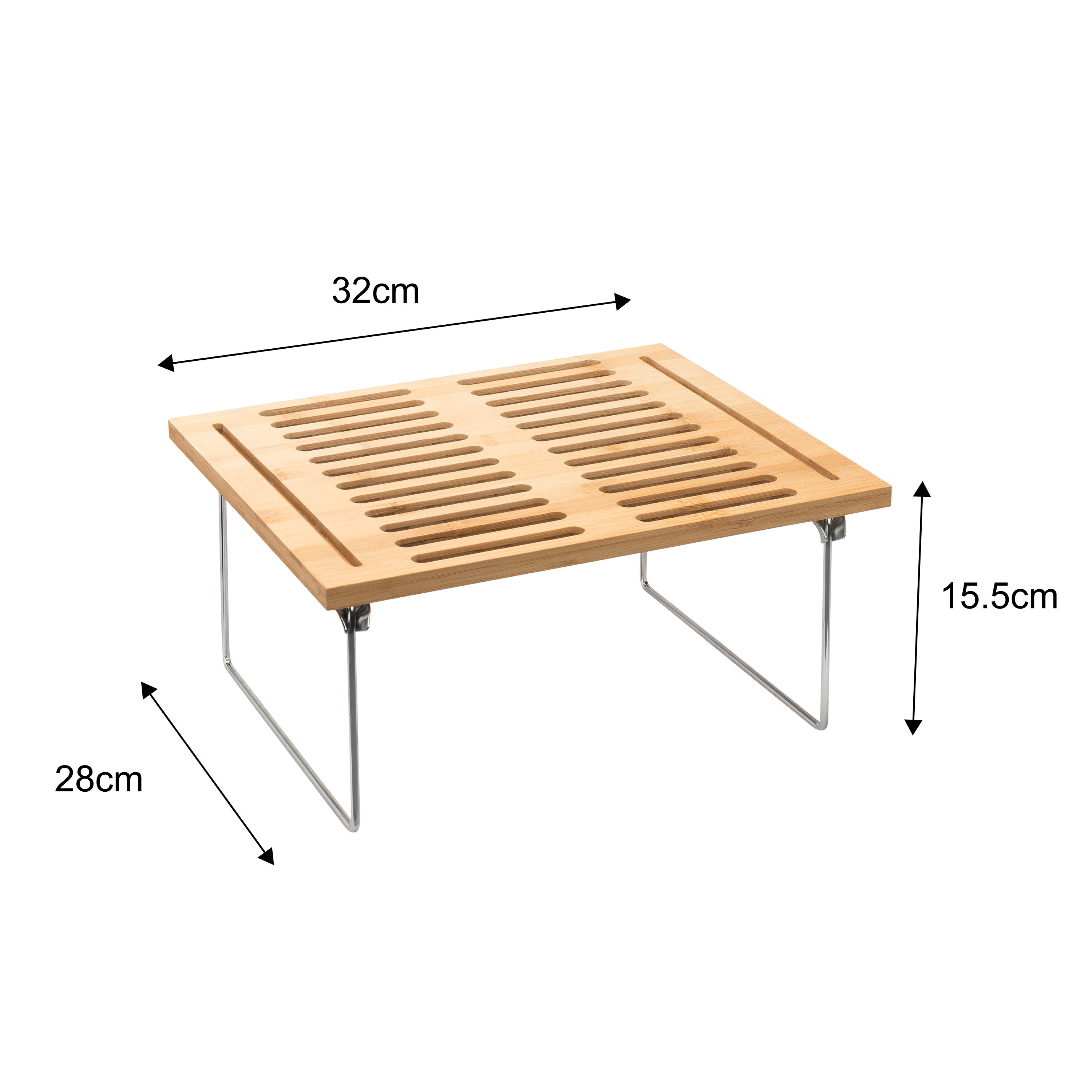 Estante bambú 32x28x15.5cm - 2