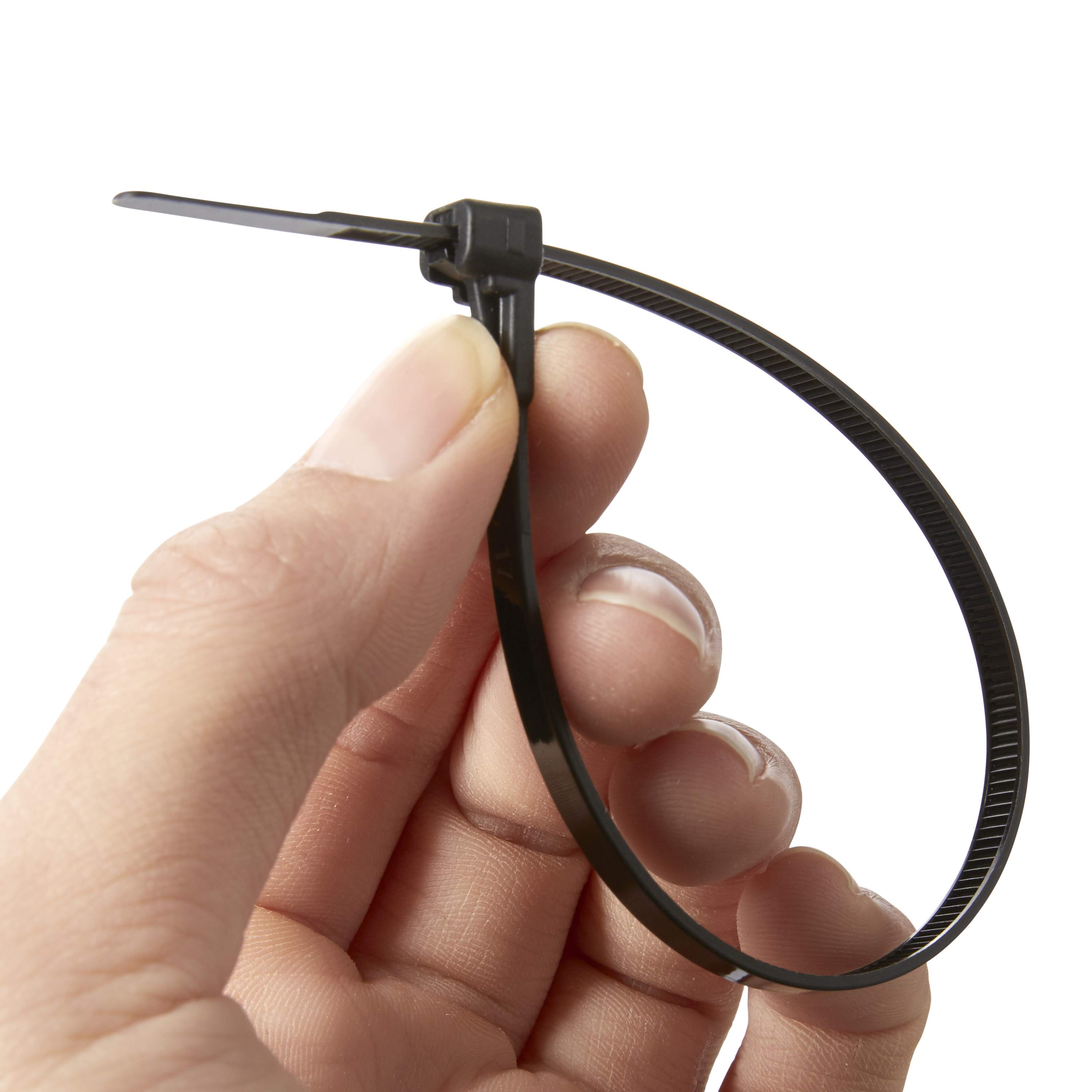 Opaska zaciskowa 4.6 x 200 mm 25 szt. czarny LEXMAN - 7