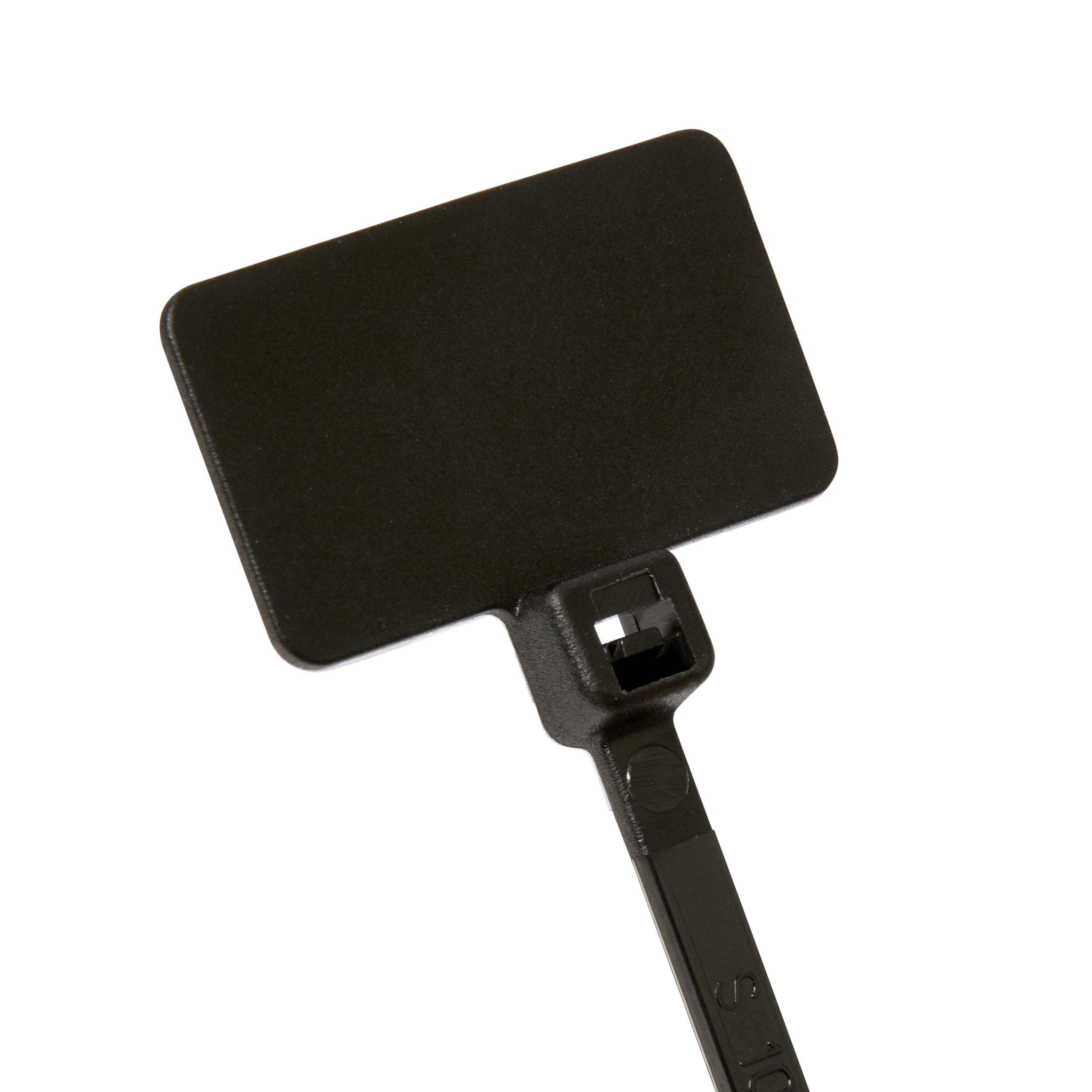 Opaska zaciskowa z tabliczką opisową 3.2 x 215 mm 25 szt. czarna LEXMAN - 5