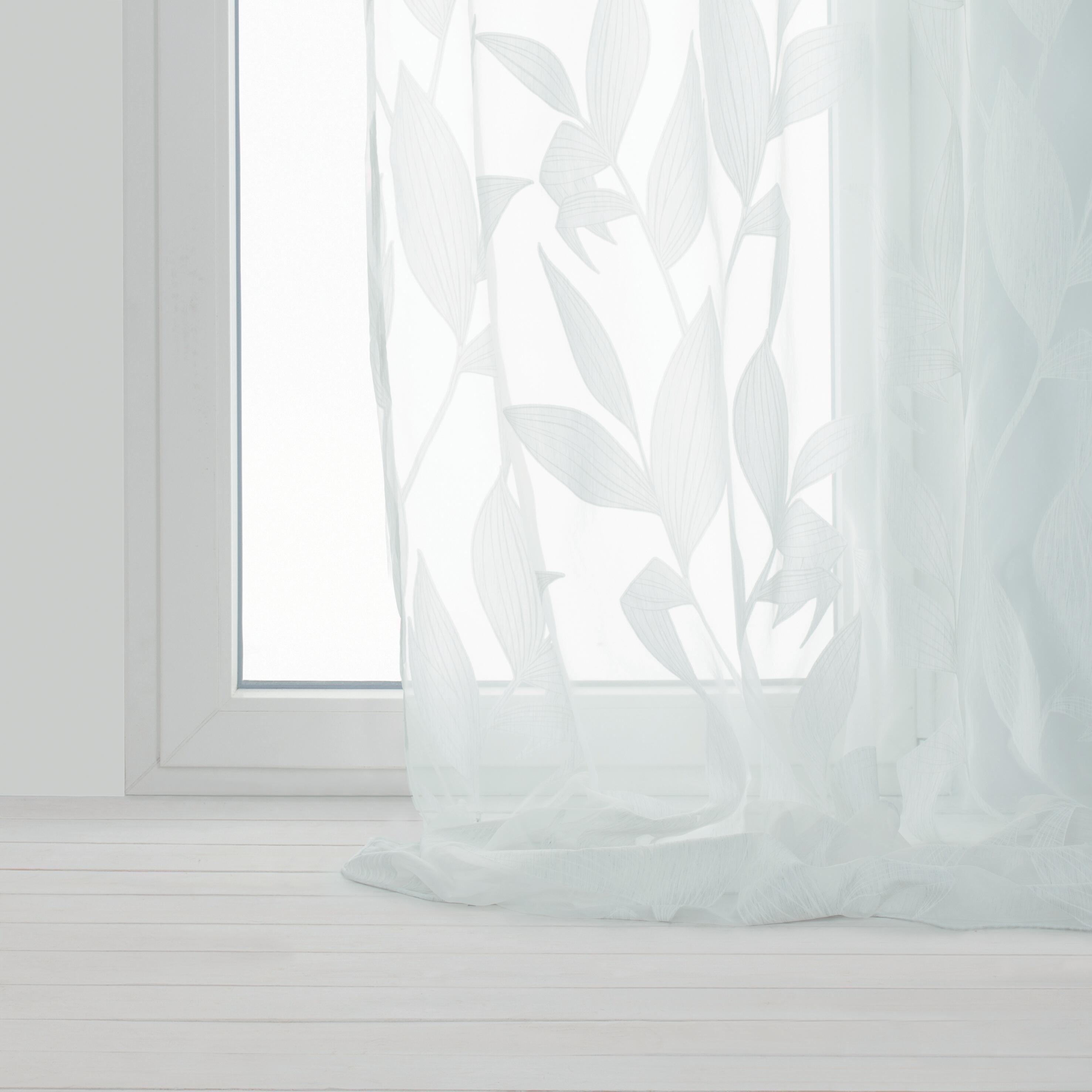 Tenda Carola beige, passanti nascosti 140x290 cm - 3