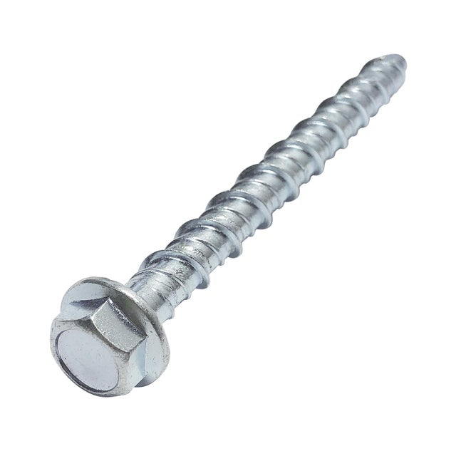 Vite con filettatura metrica testa piatta in acciaio zincato M8X130 mm