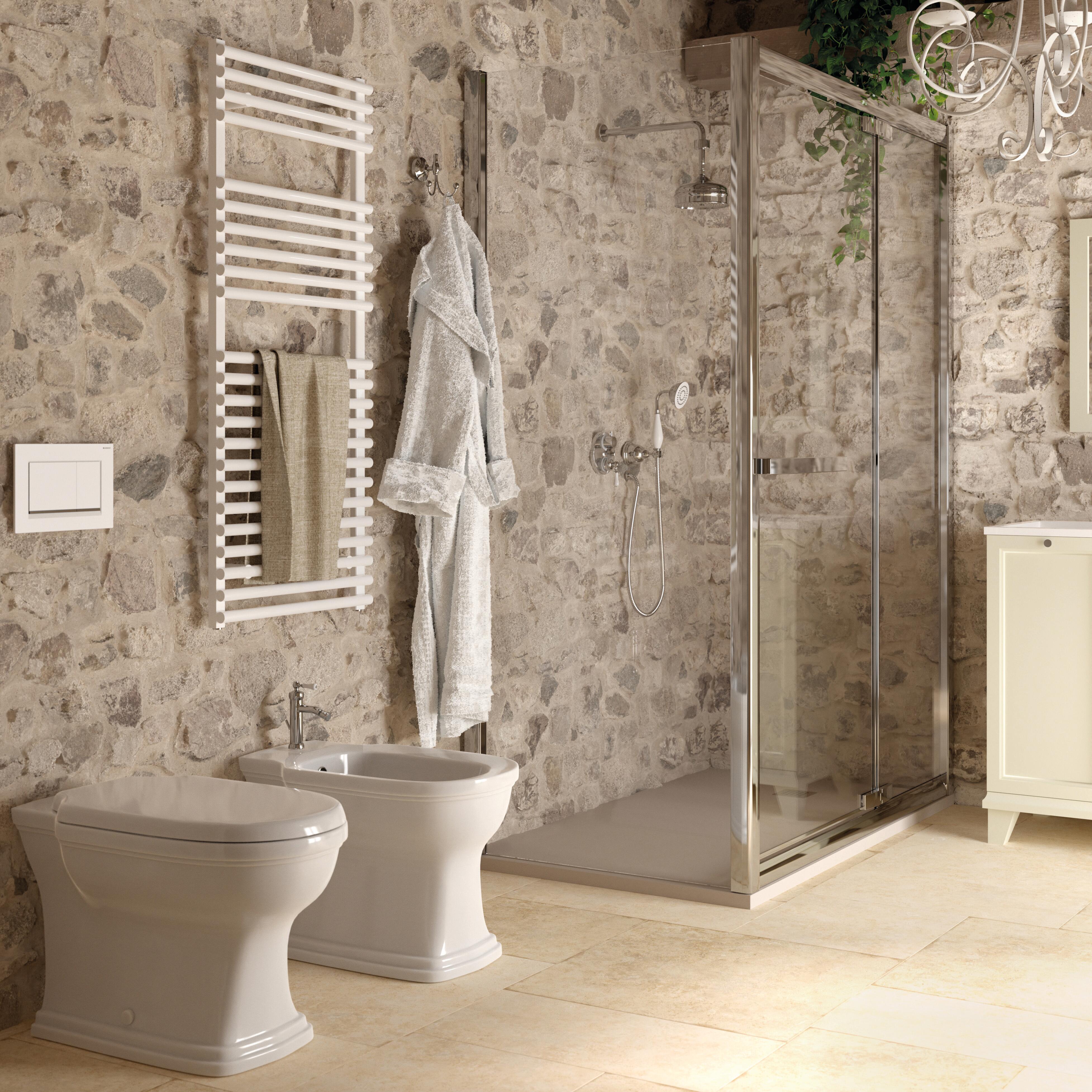Rubinetto per bidet getto laminare cristallino Opera JACUZZI RUBINETTERIA cromo lucido - 3