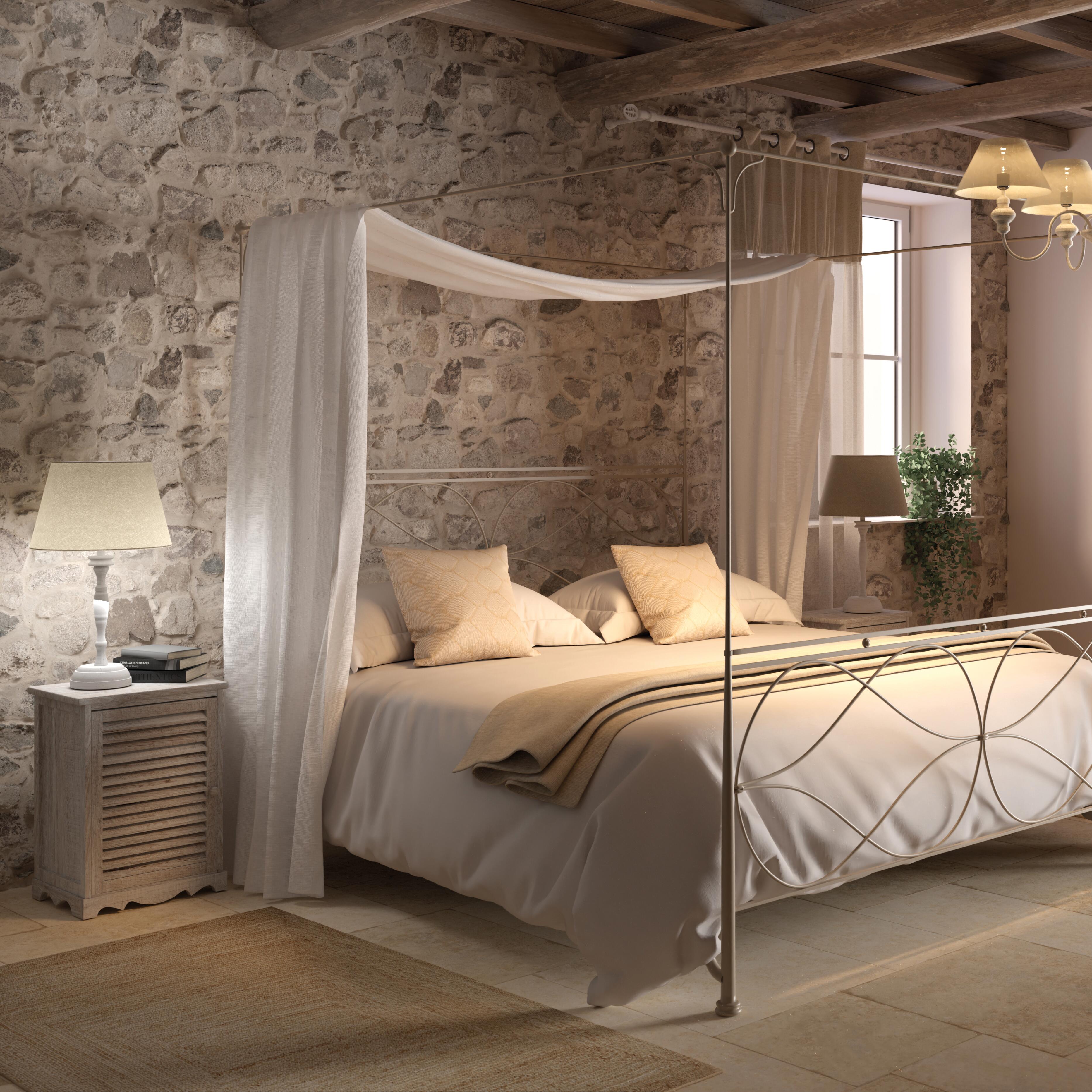 Tenda Alice ecrù, occhiello 140x290 cm - 3