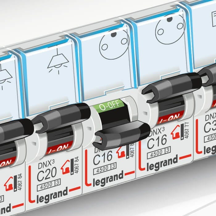 réarmement disjoncteur Legrand