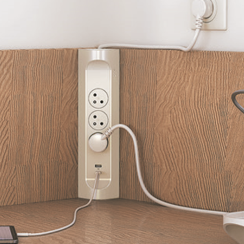 Multiprise angle Legrand