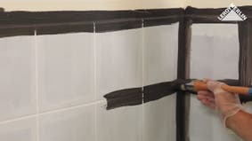 pintar as juntas dos azulejos
