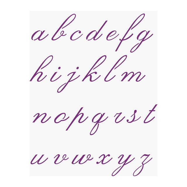 Stencil Alfabeto - 26 Lettere In Plastica, 7.6 Cm, Riutilizzabili, Colorati, Per Bambini 3-8 Anni, Fai Da Te - Foto 7