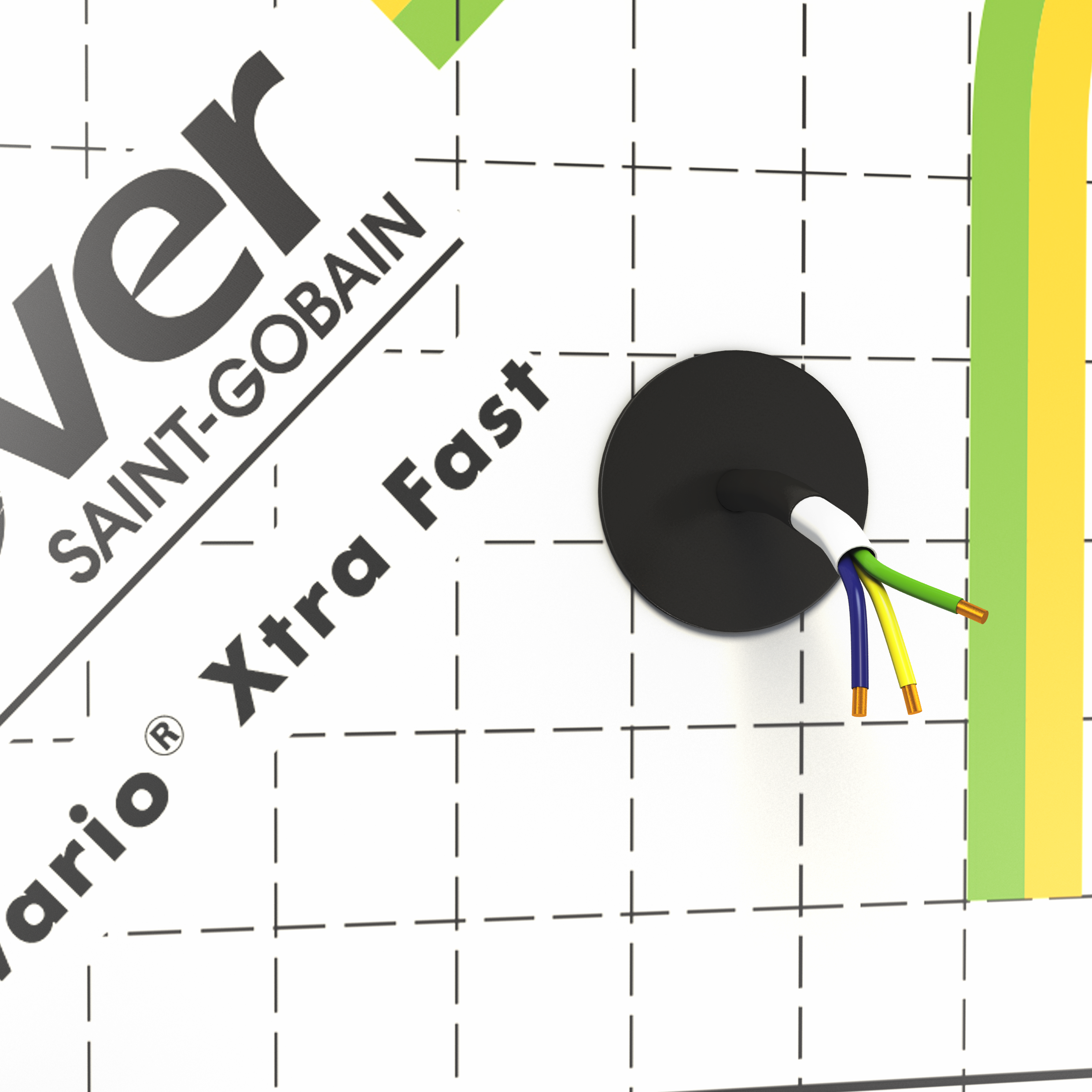 Sac de 10 oeillets adhésifs ISOVER Passelec - 2