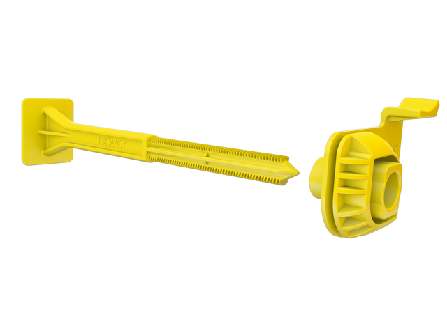 Boite de 40 appuis Optima2 200mm pour l'isolation des murs, Isover