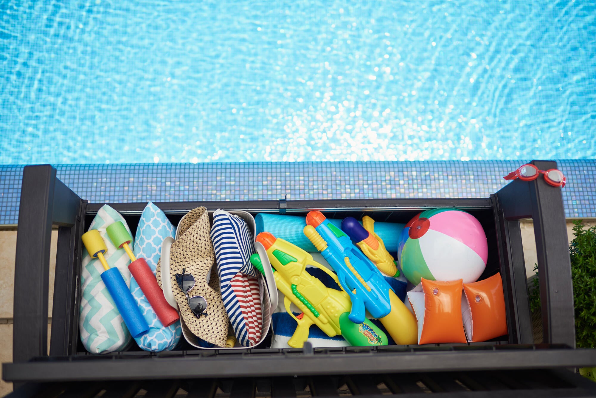 Baule panchina KETER PATIO STORAGE BENCH in polipropilene antracite L 132.7 x H 89 x P 61.2 cm - 2